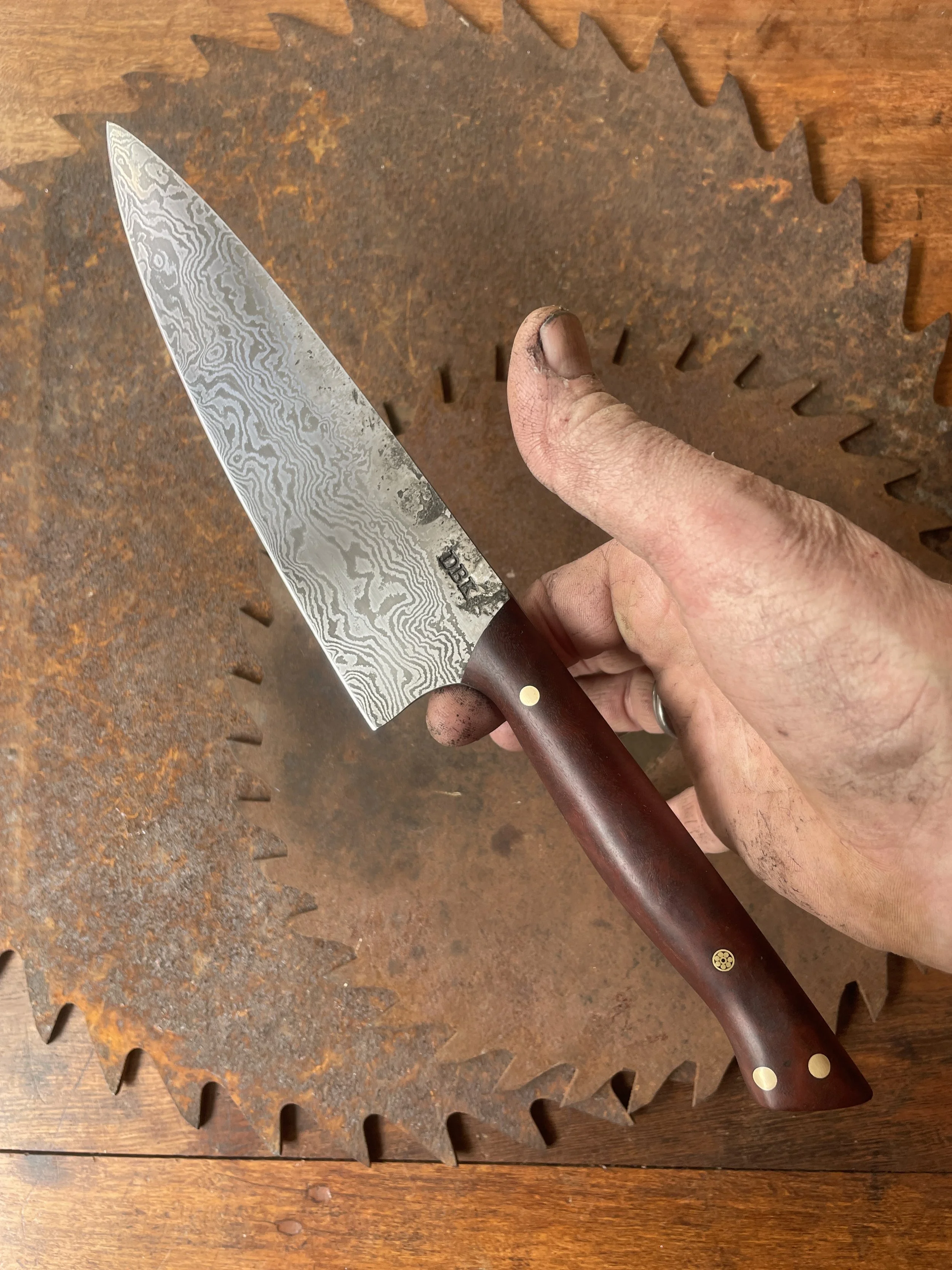 damascus chef knife