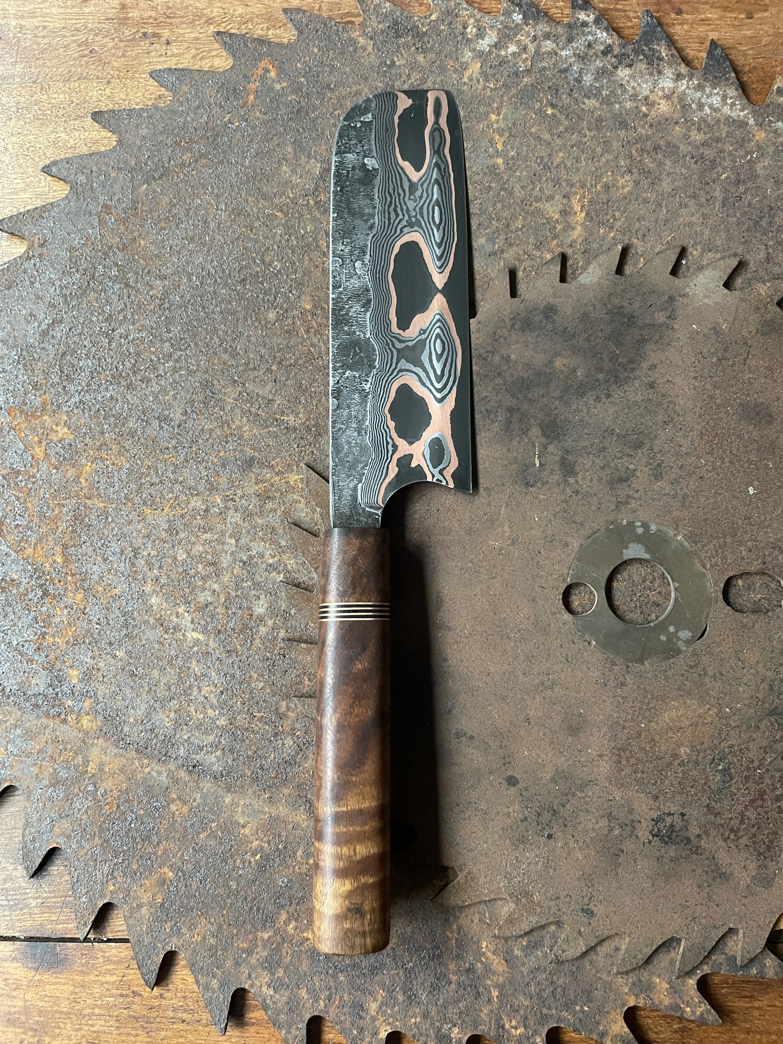cumai damascus chef Knife