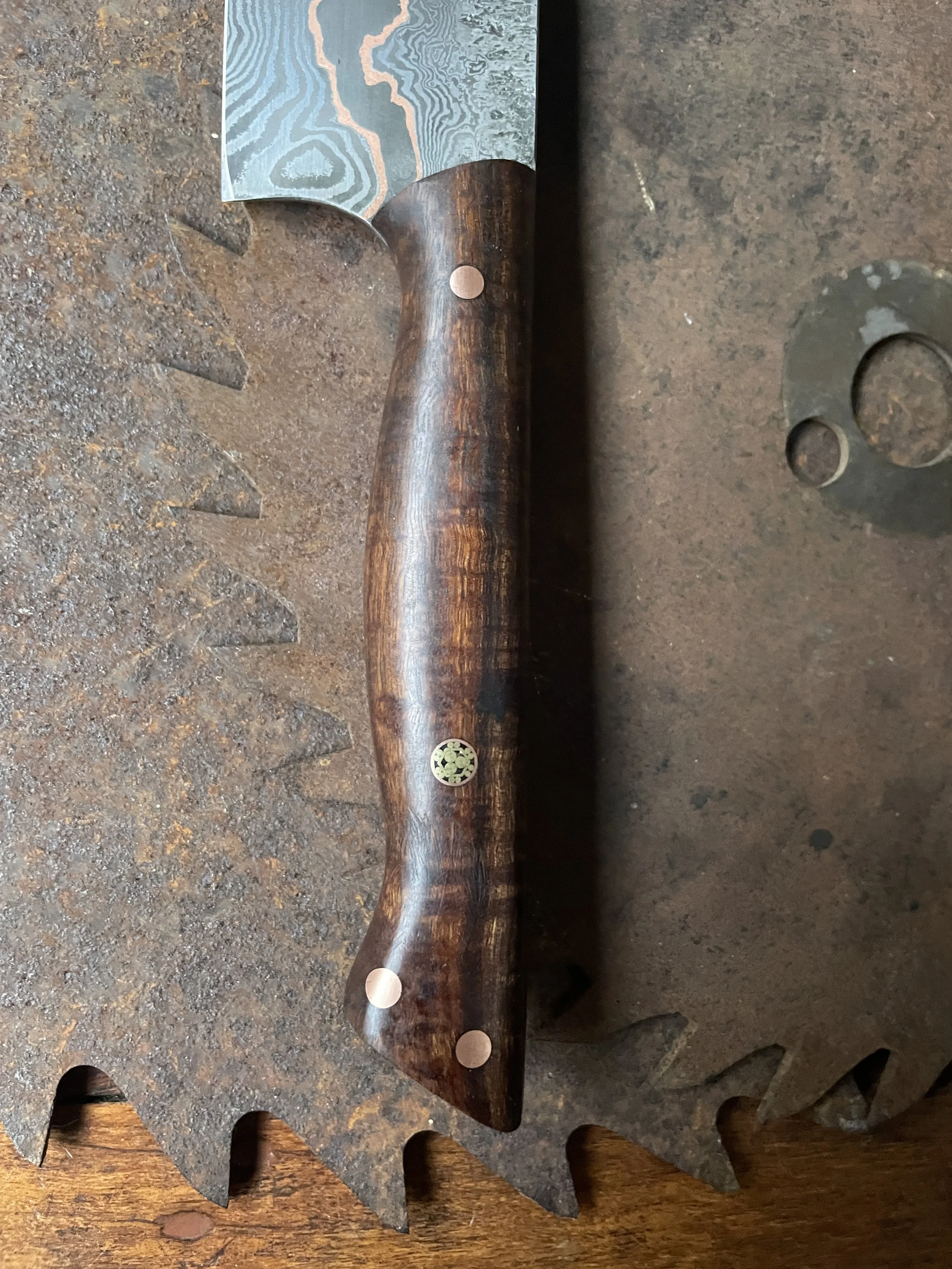 cumai damascus chef Knife