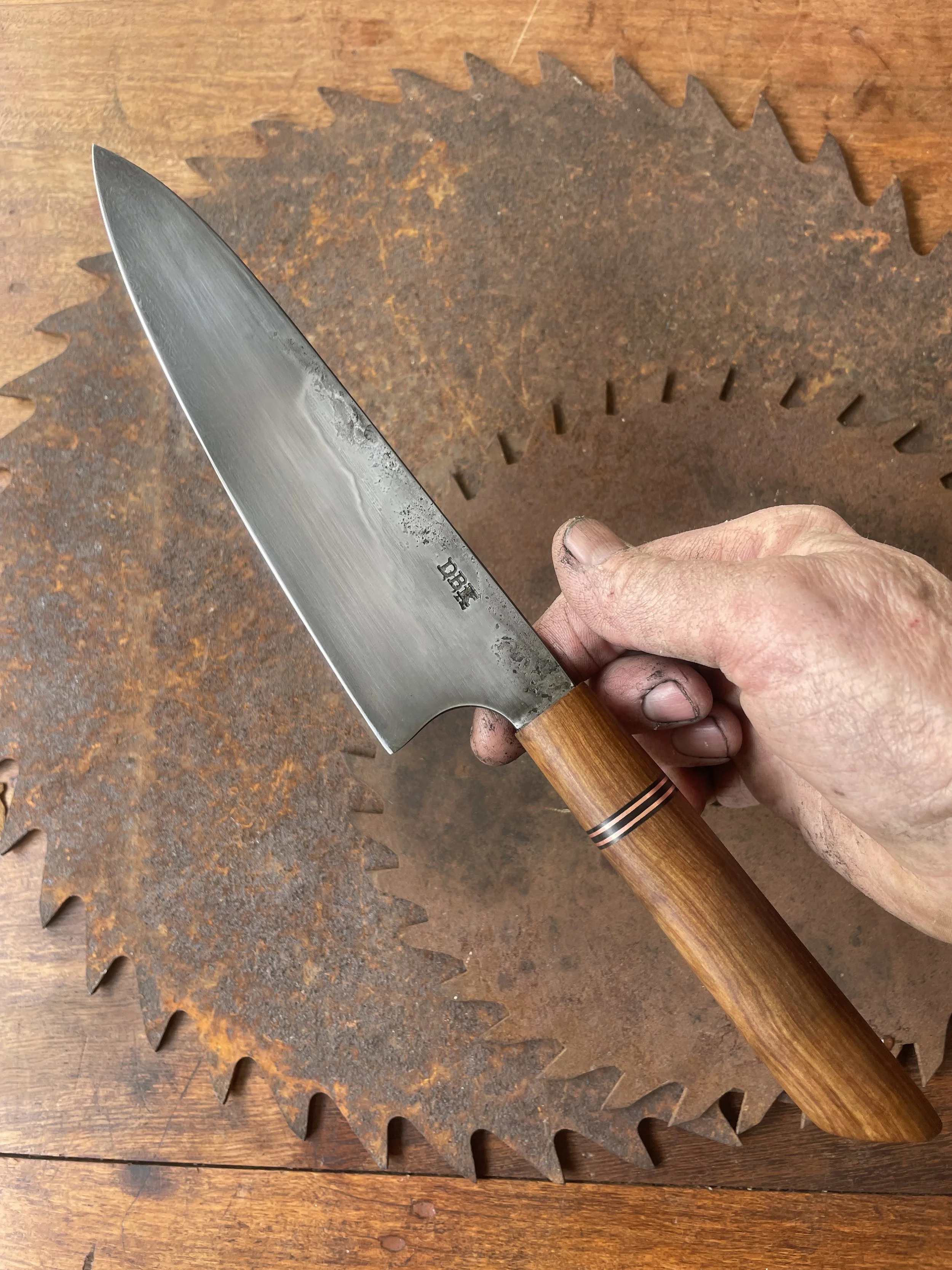 spicy white chef knife