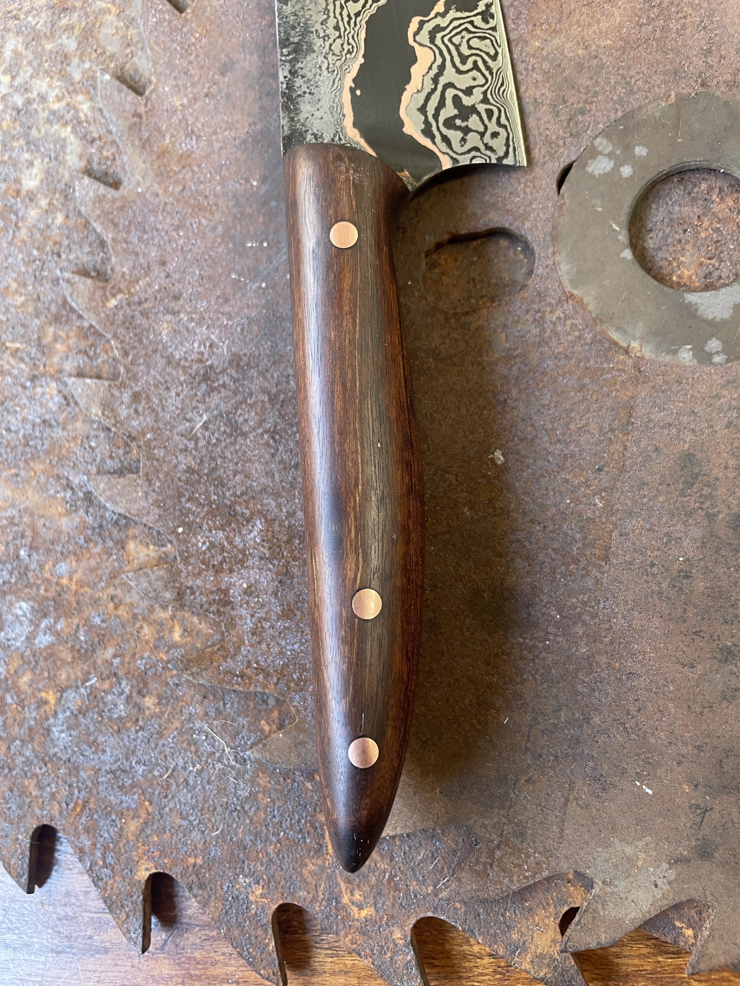 cumai damascus chef Knife