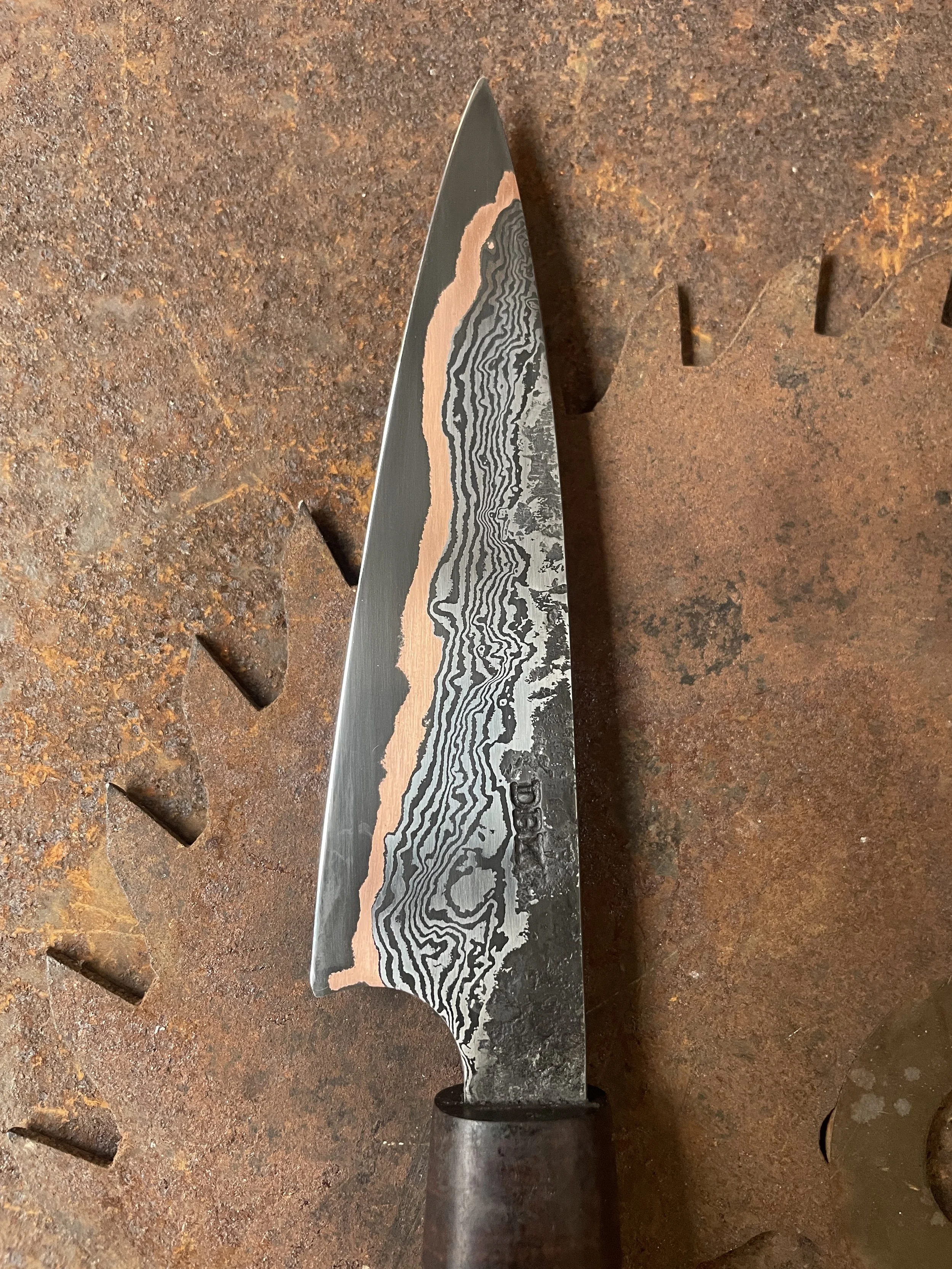 damascus paring knife
