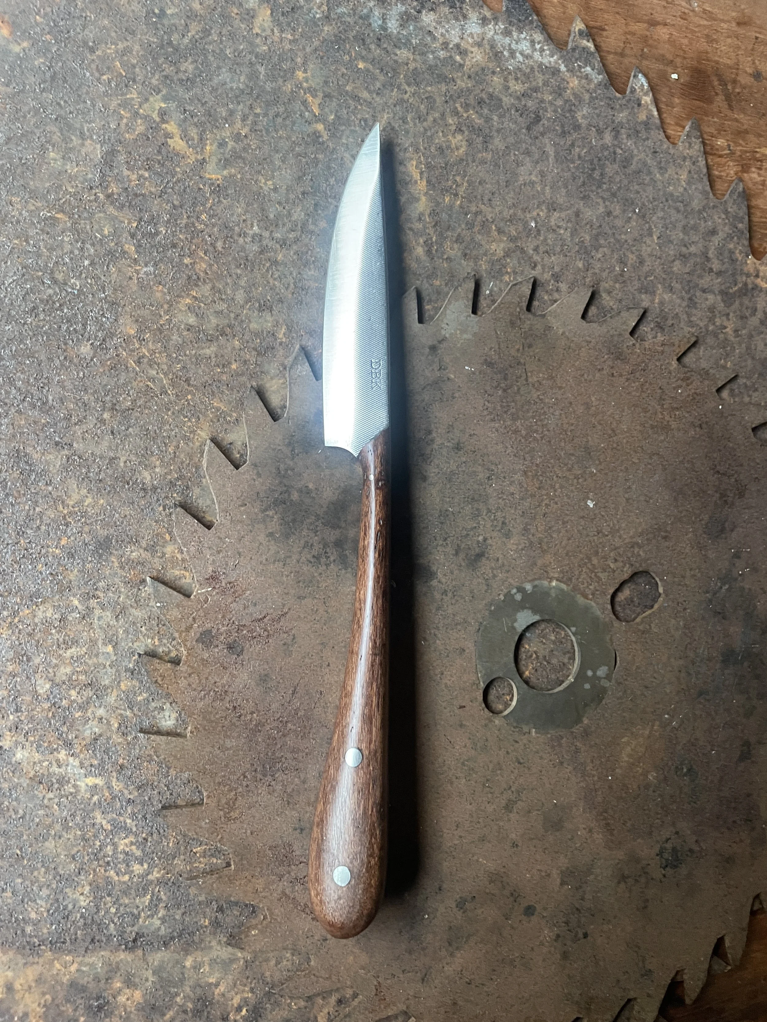 Brush Box Cheese Knife