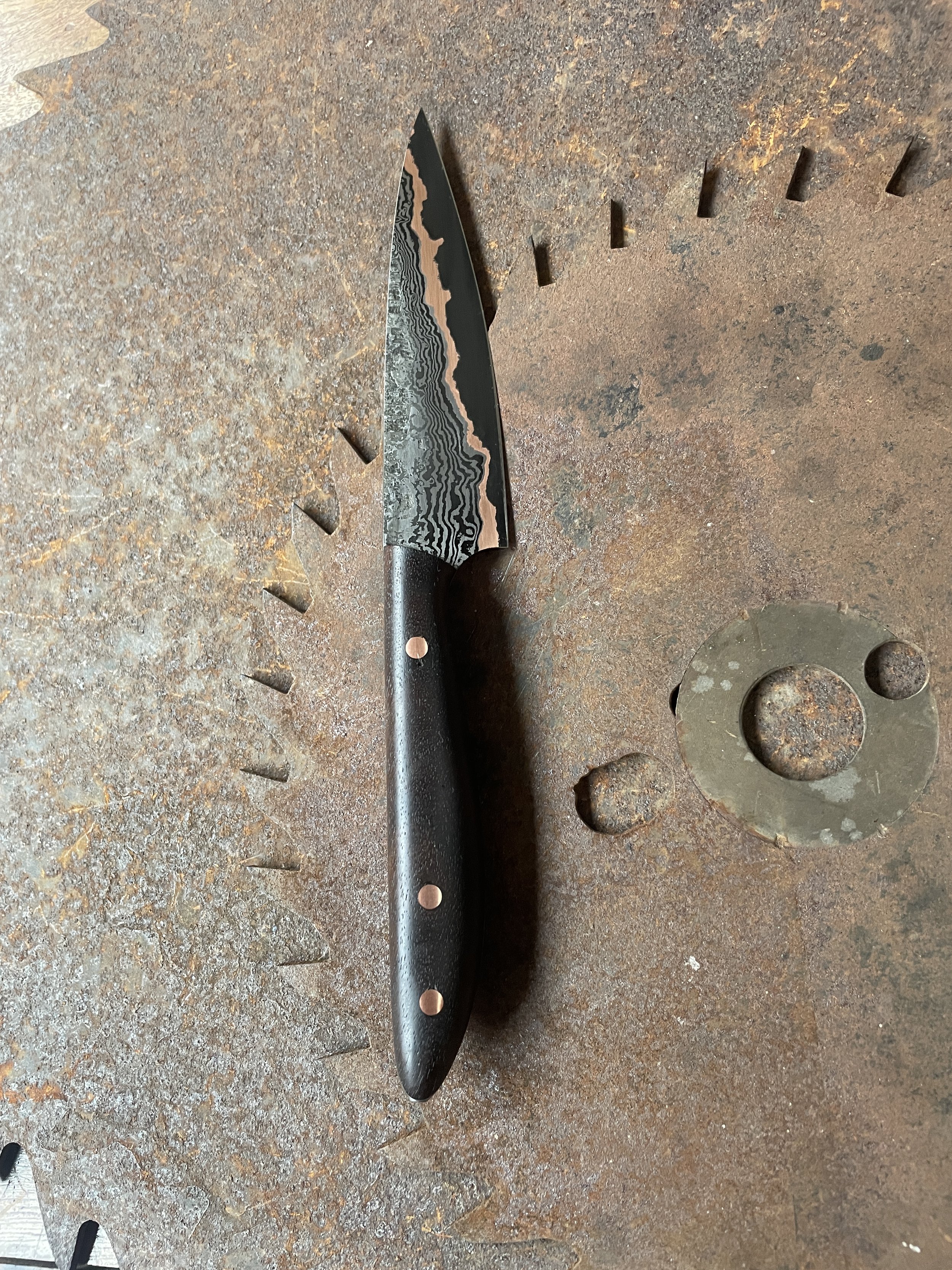 damascus paring knife