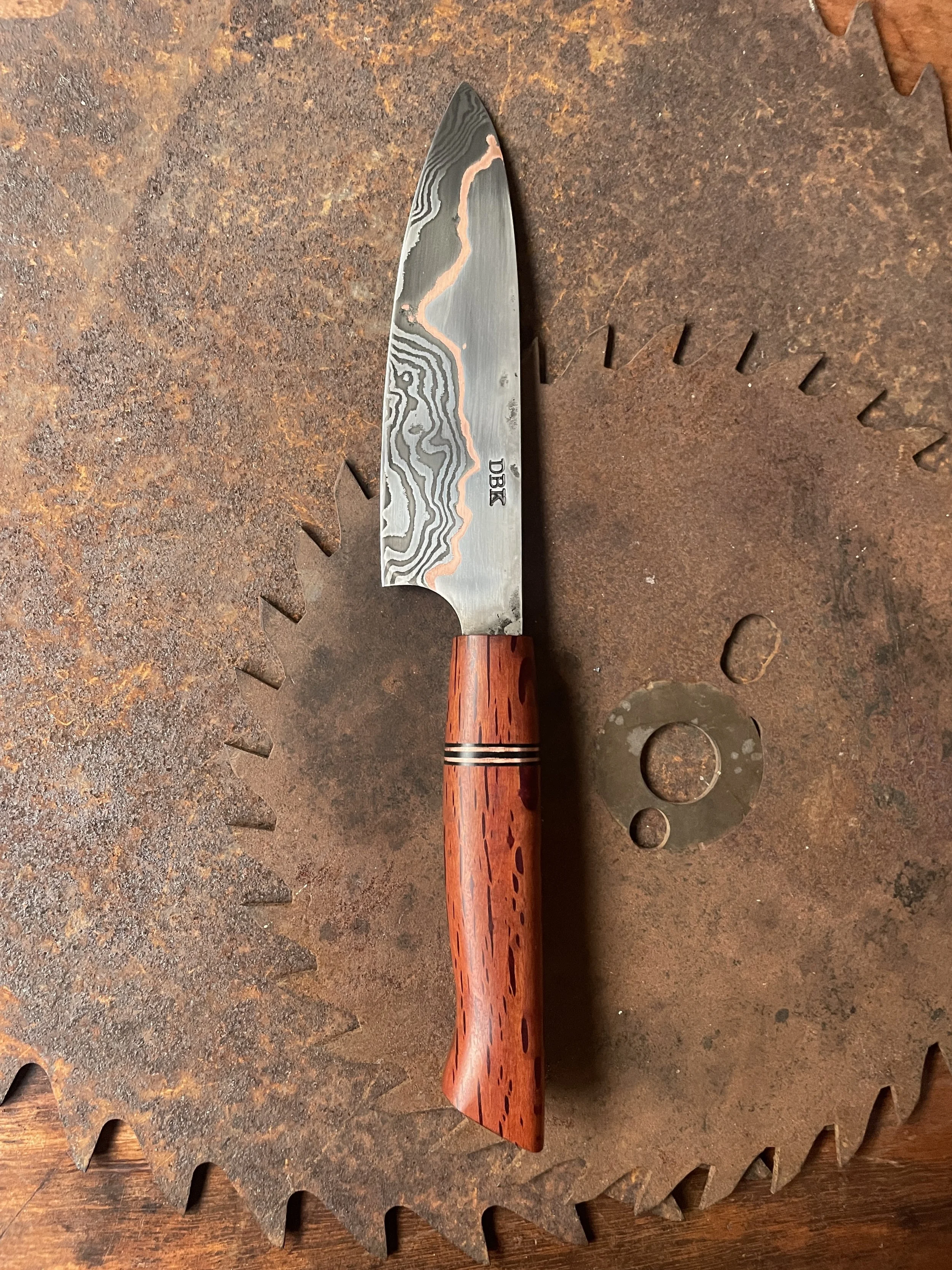 cumai damascus chef Knife
