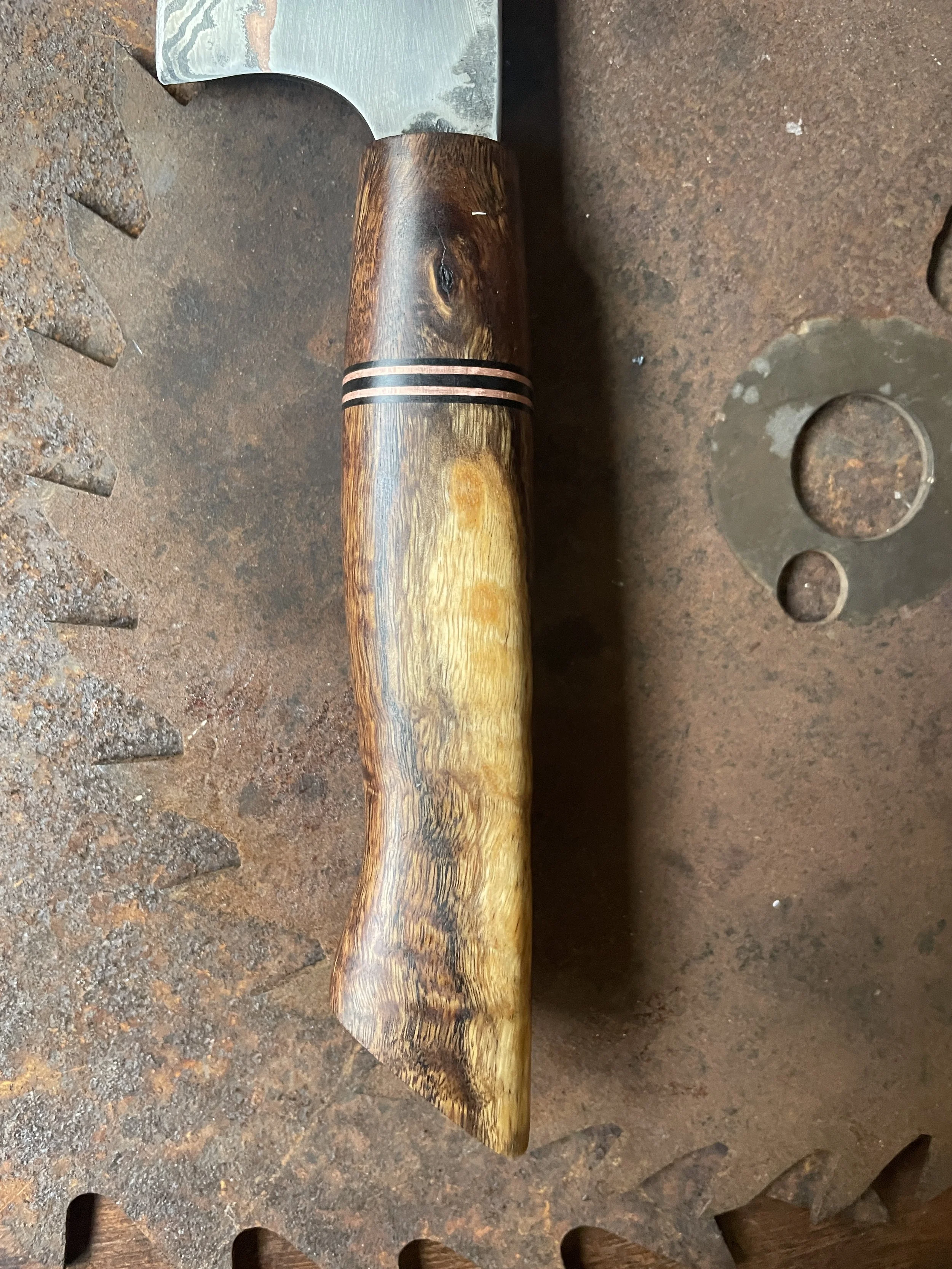 cumai damascus chef Knife