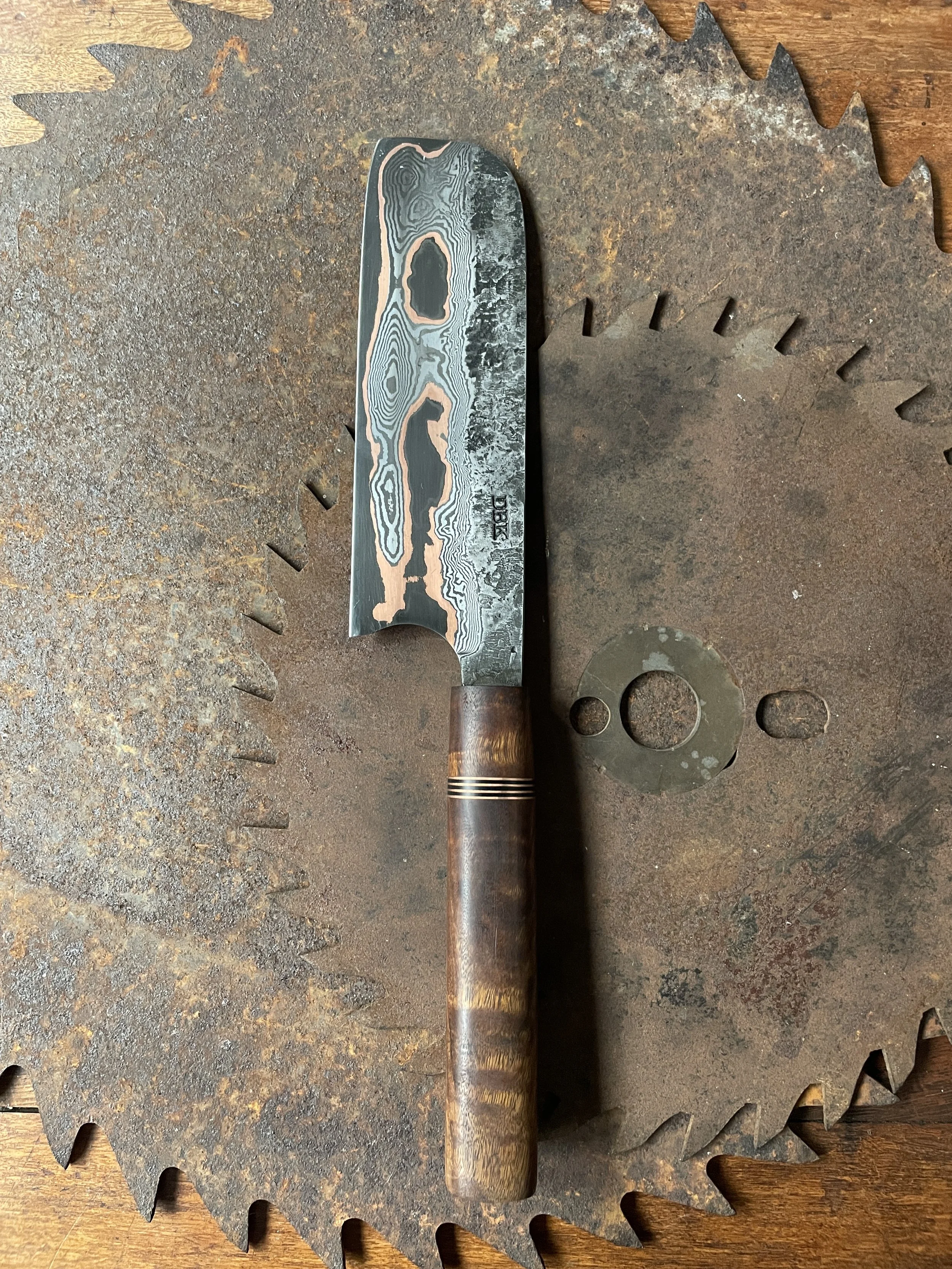 cumai damascus chef Knife