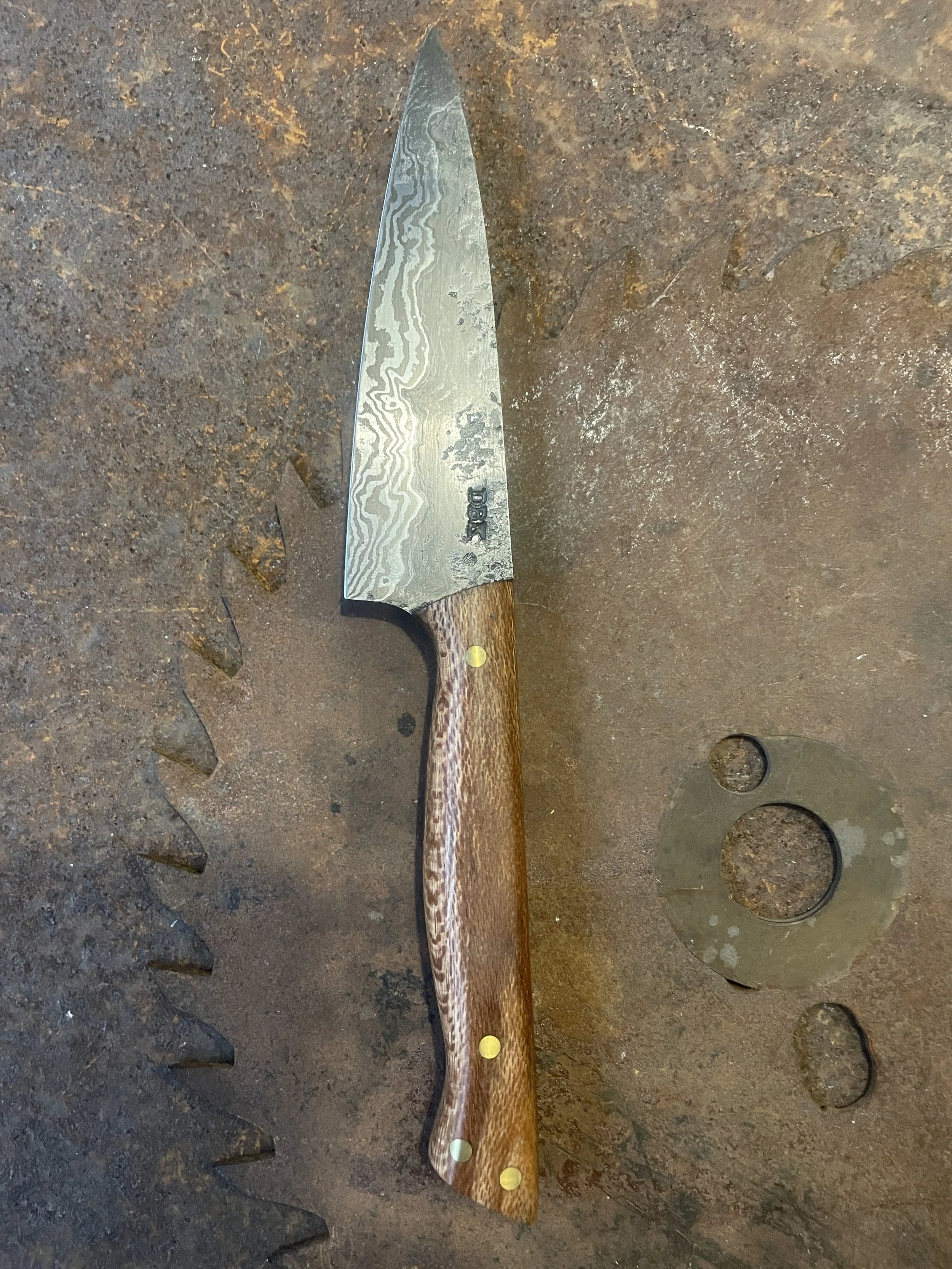 damascus paring knife