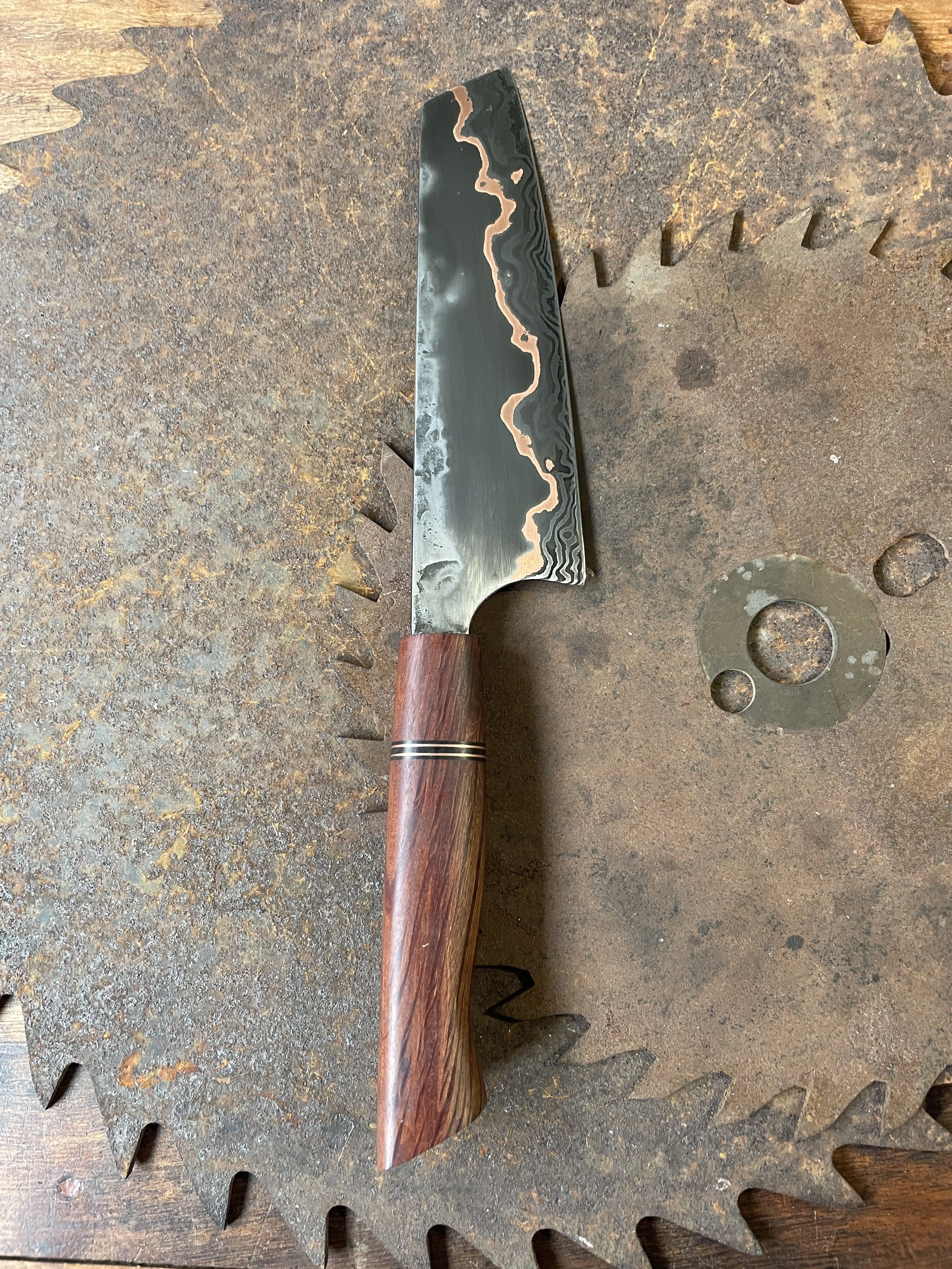 cumai damascus chef Knife