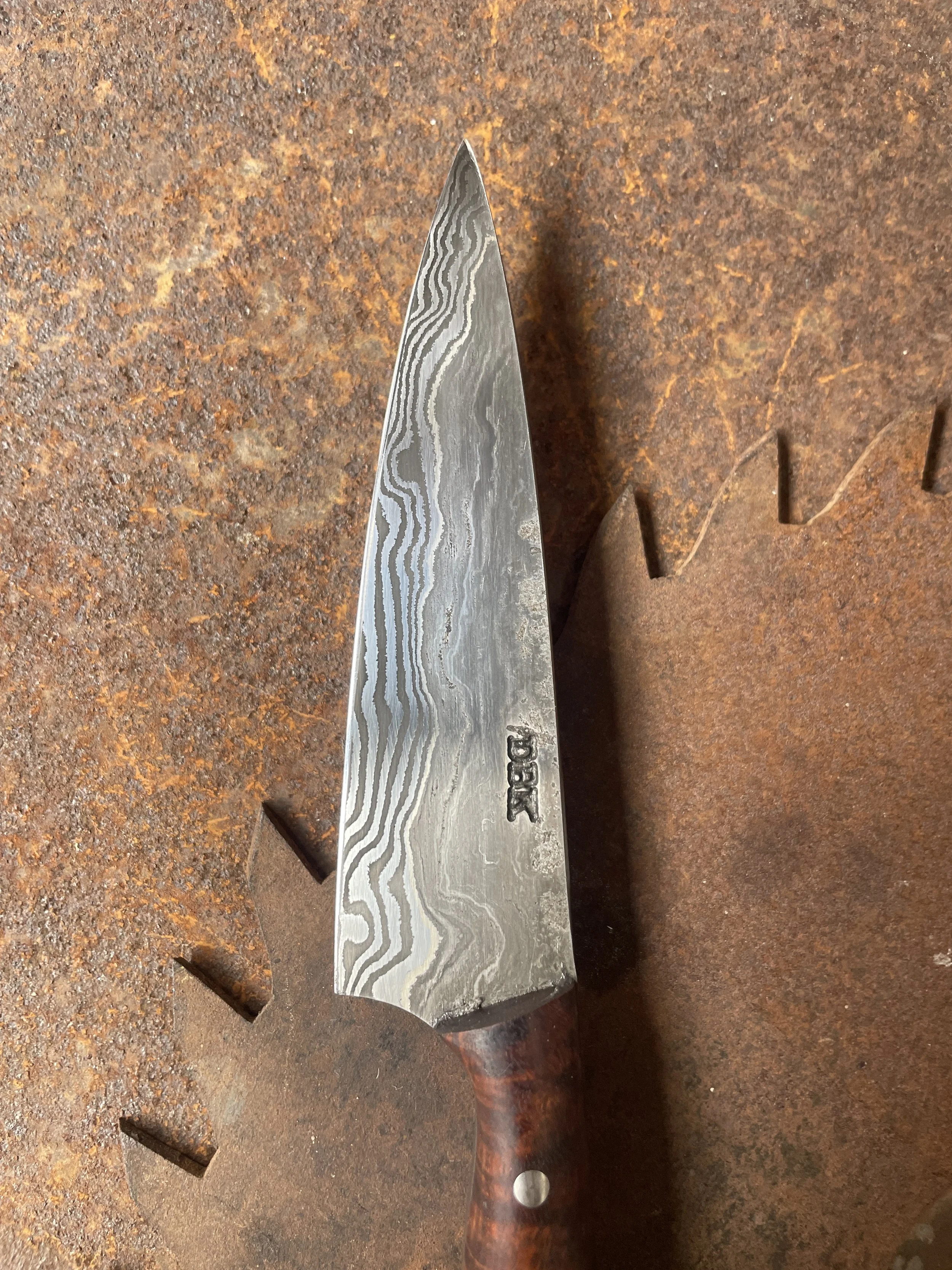 damascus paring knife