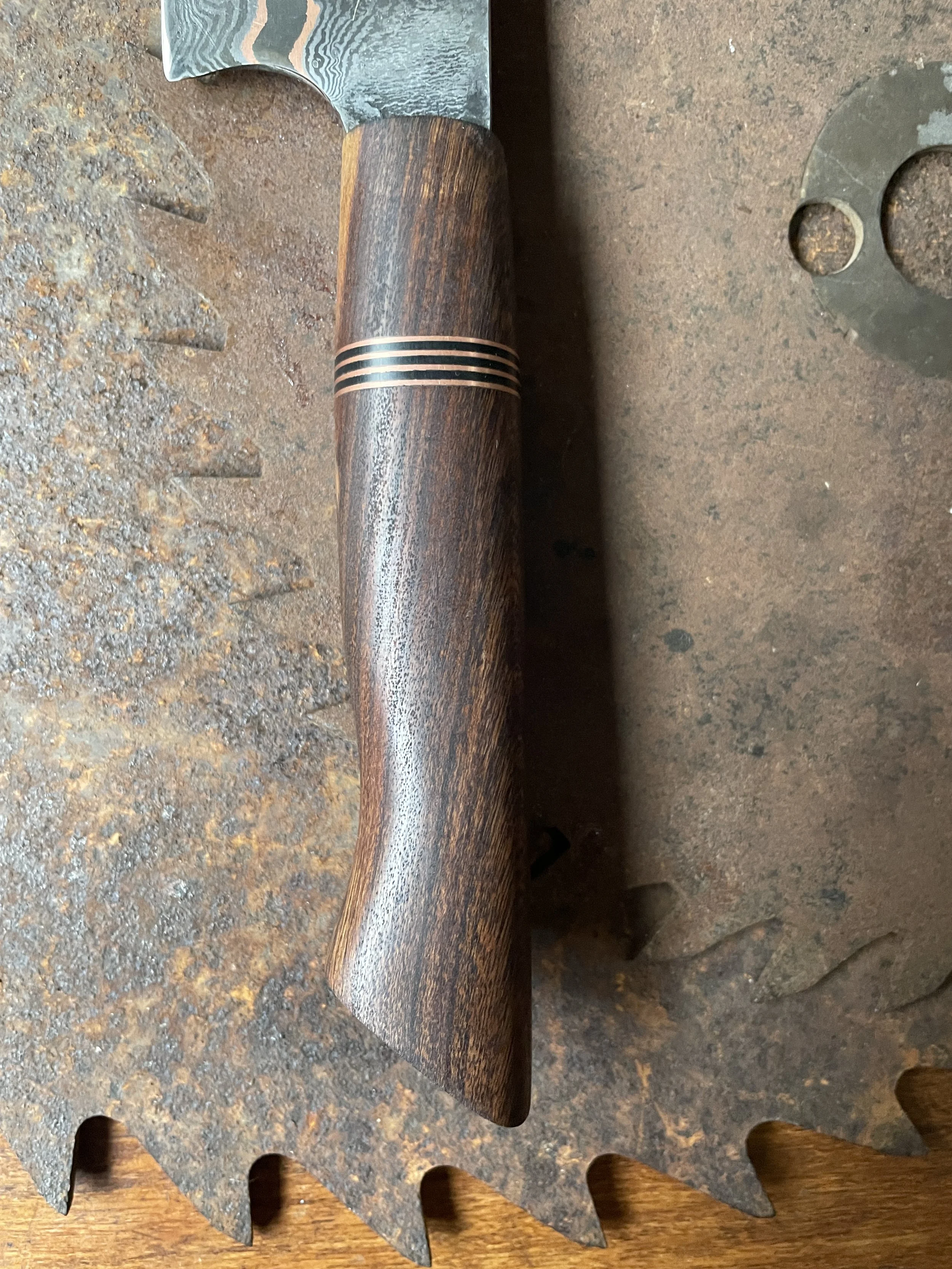 cumai damascus chef Knife