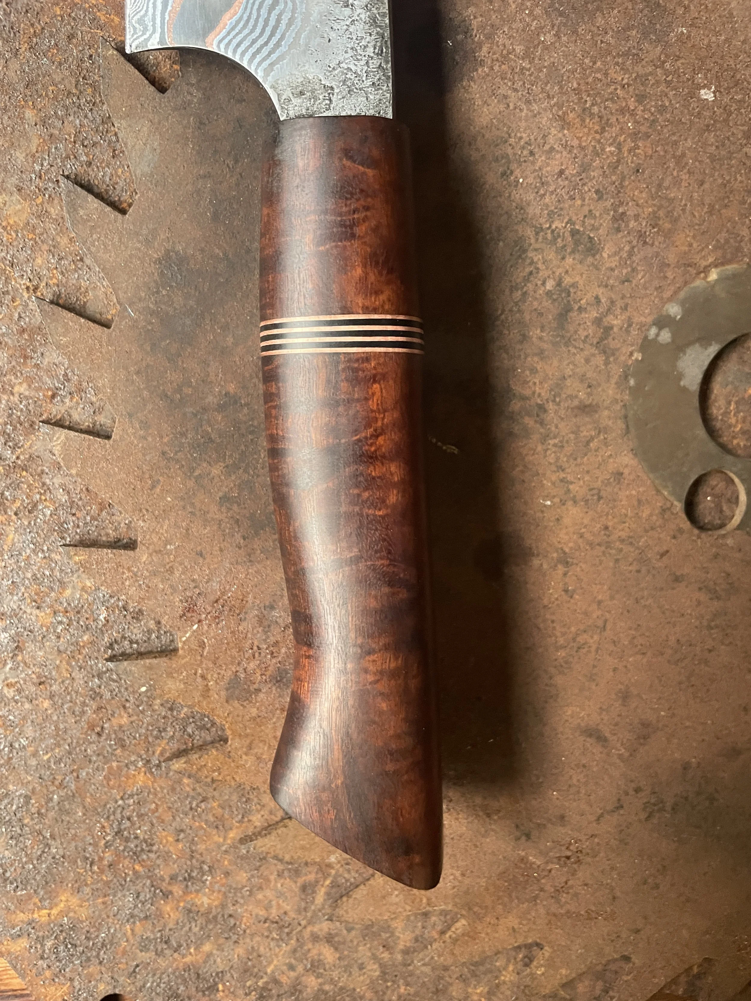 cumai damascus chef Knife