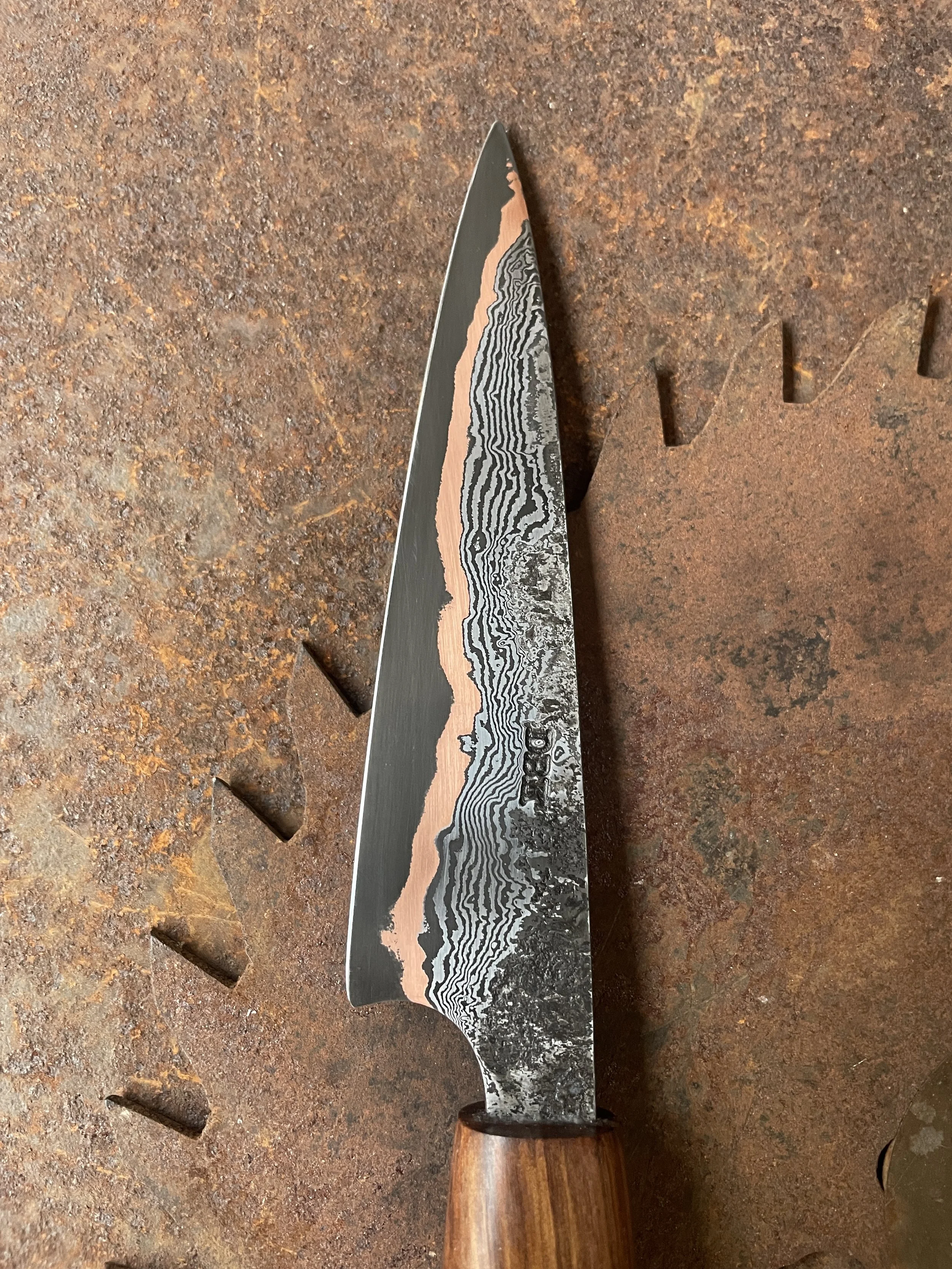 damascus paring knife