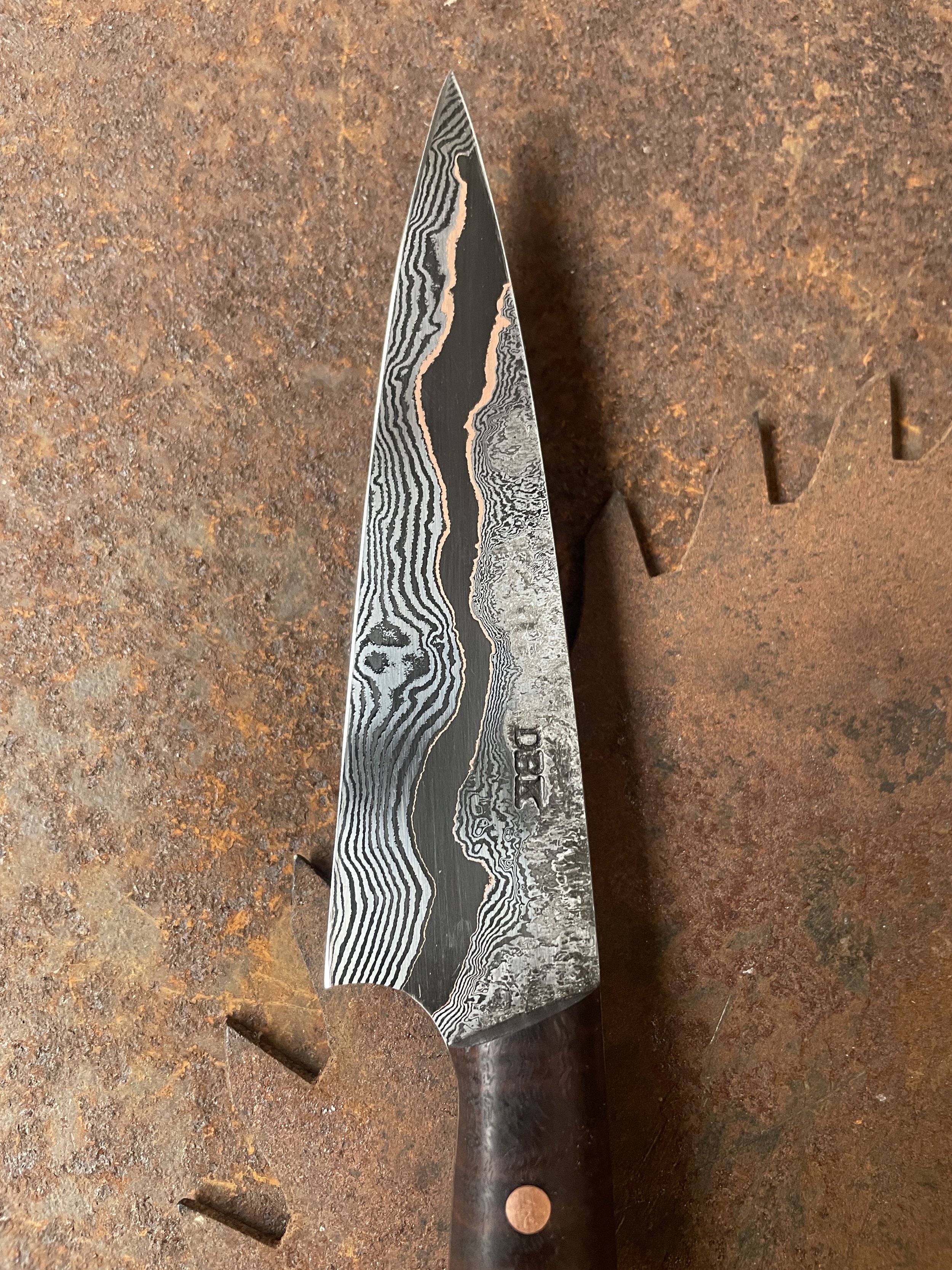 damascus paring knife
