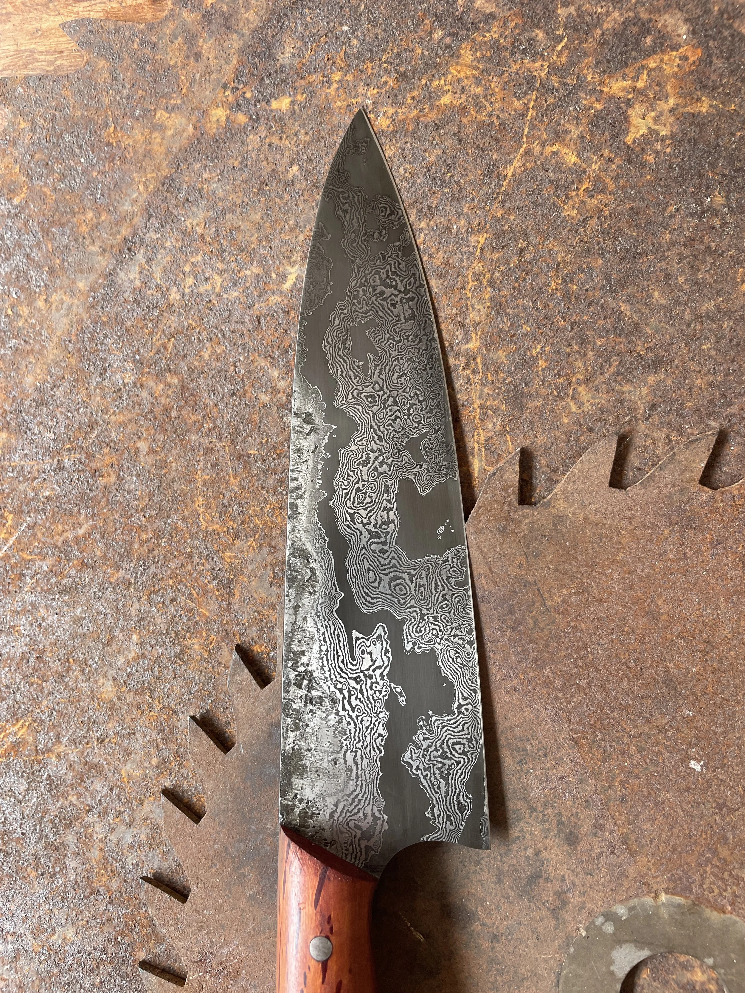 damascus chef knife