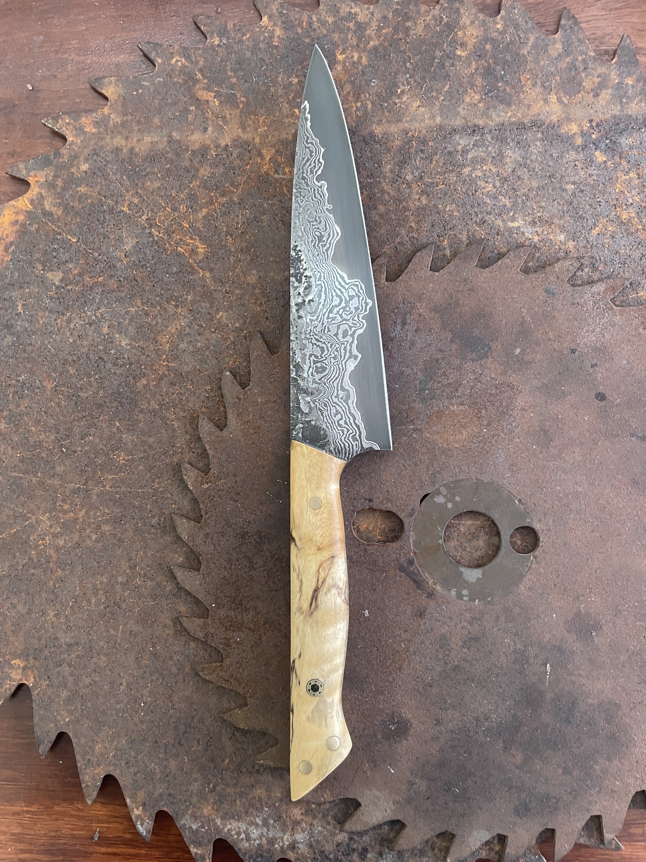damascus chef knife