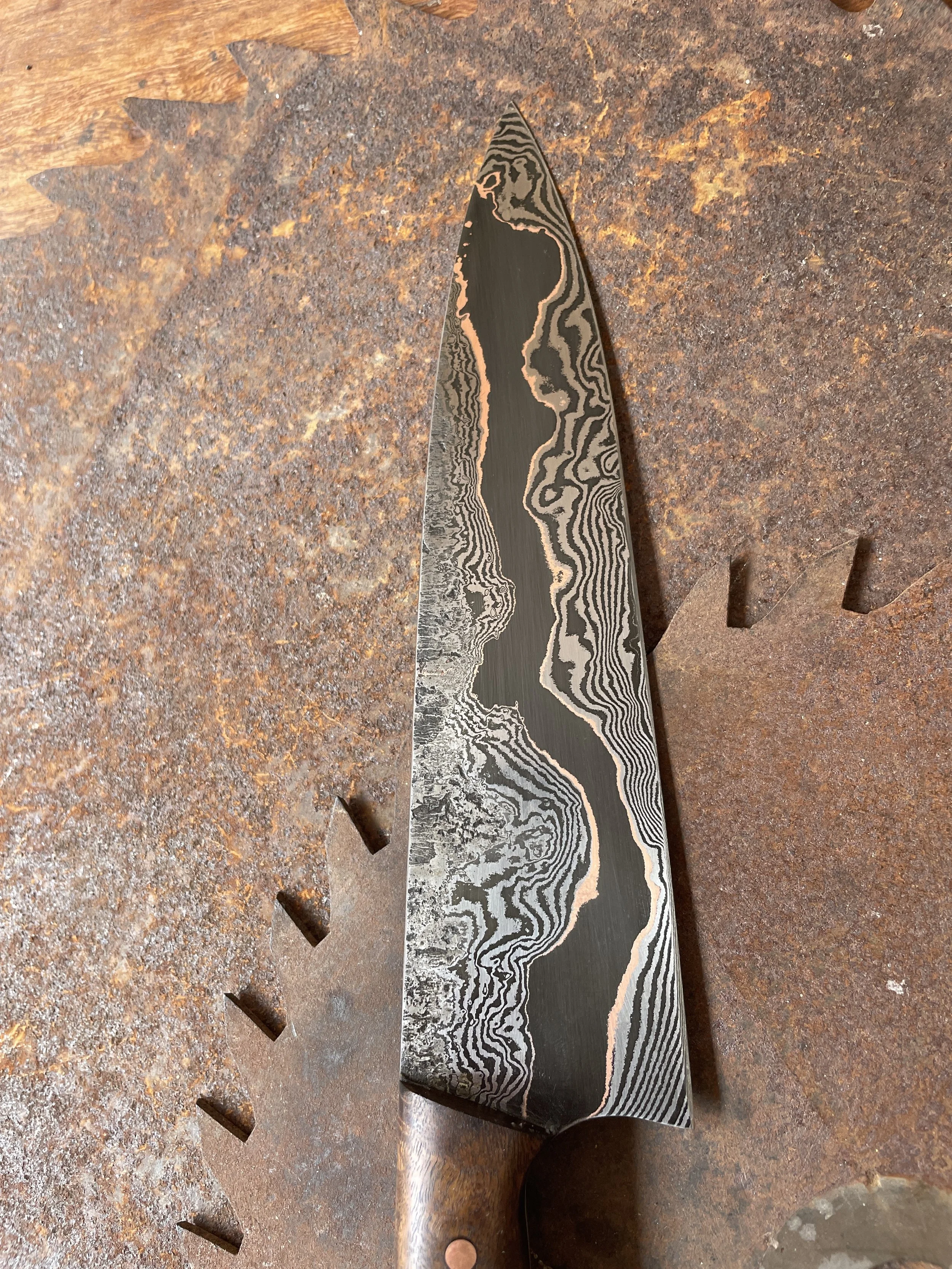damascus chef knife