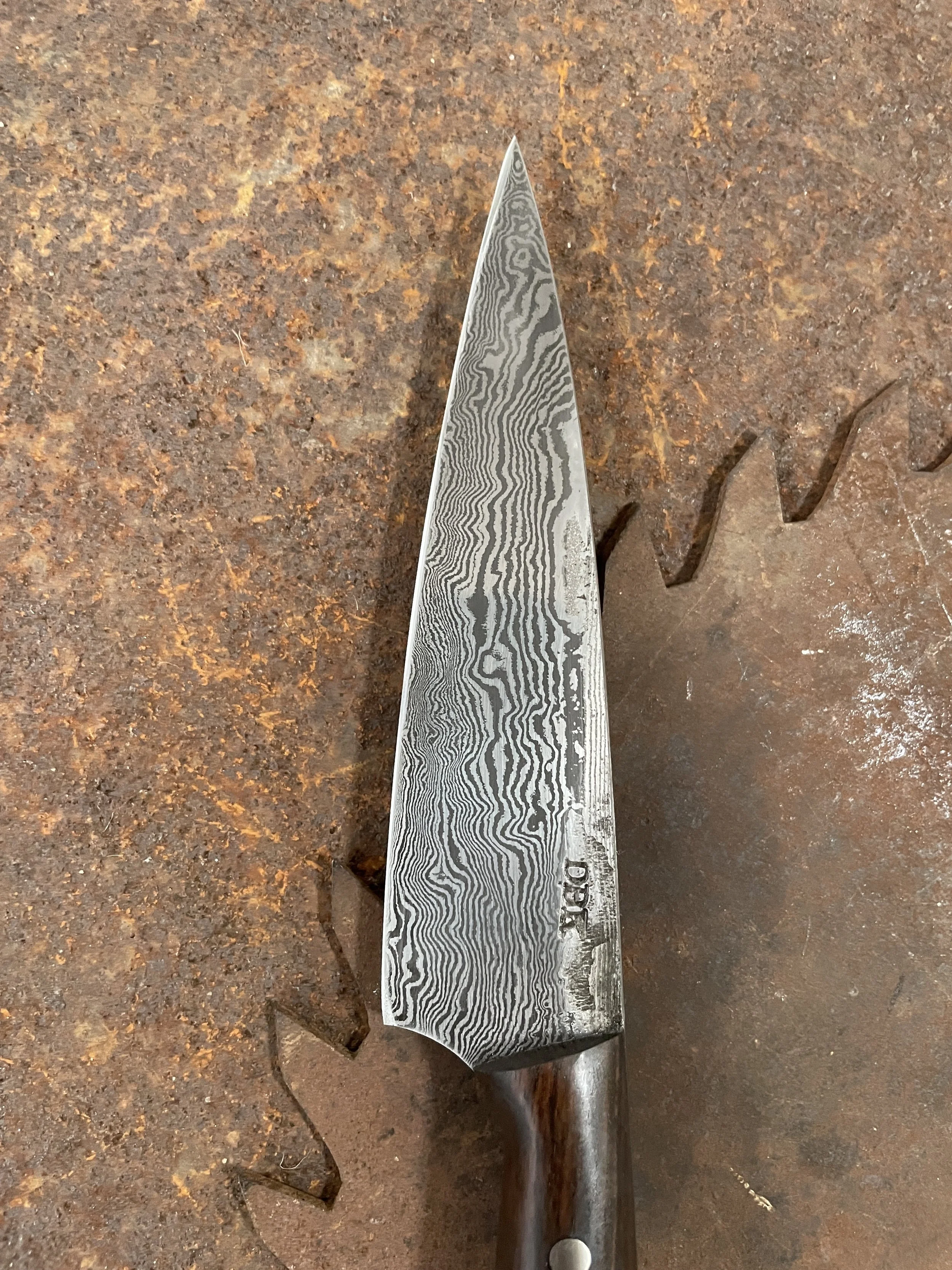 damascus paring knife