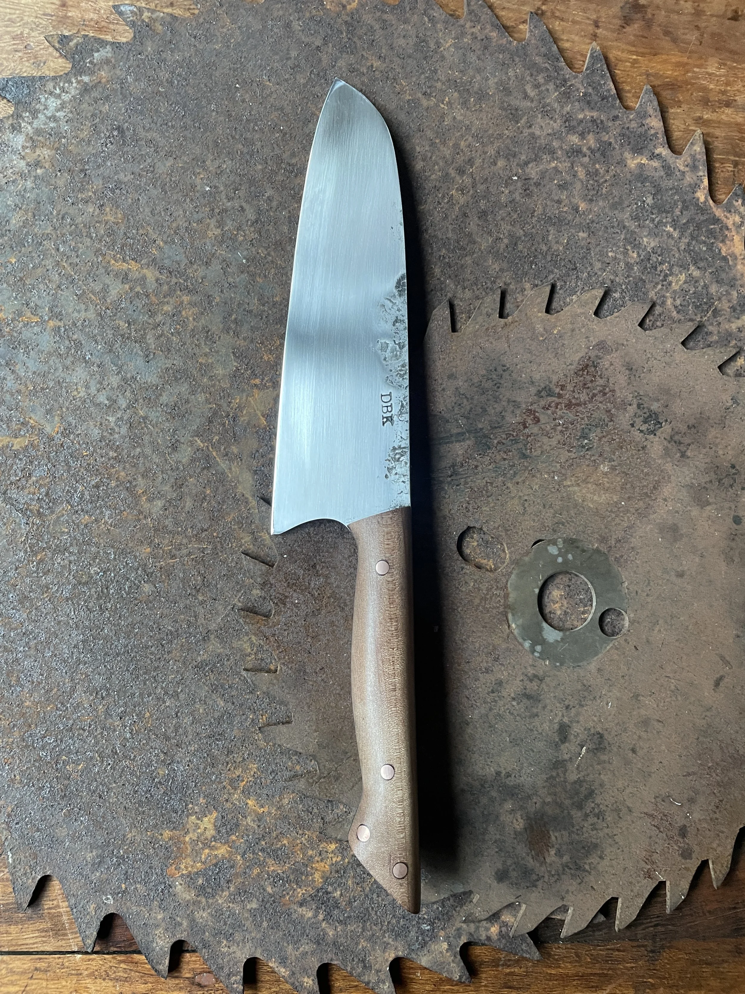 Chef Knife - Tea Tree Handle - 18.5cm
