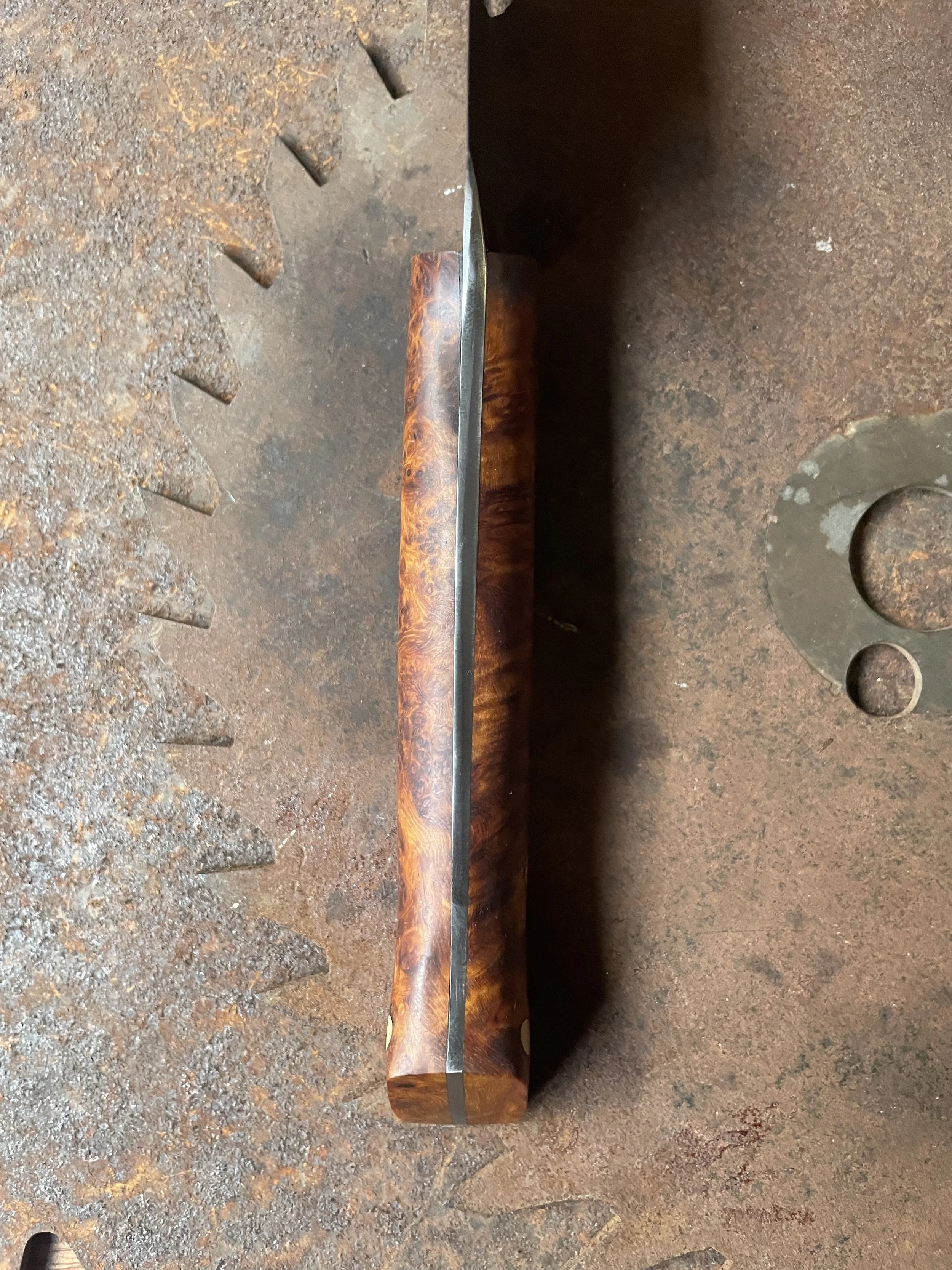 spicy white chef knife