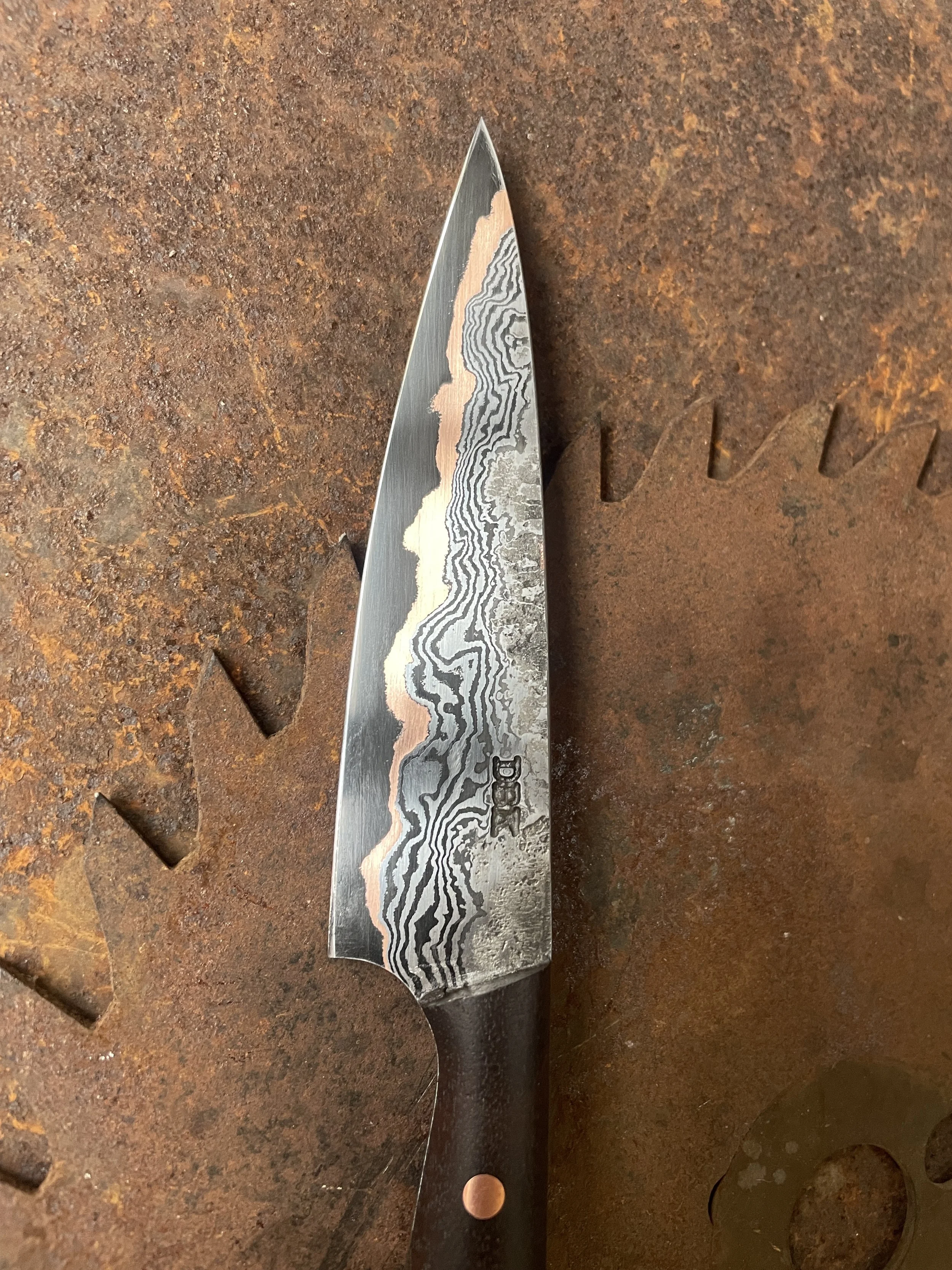 damascus paring knife