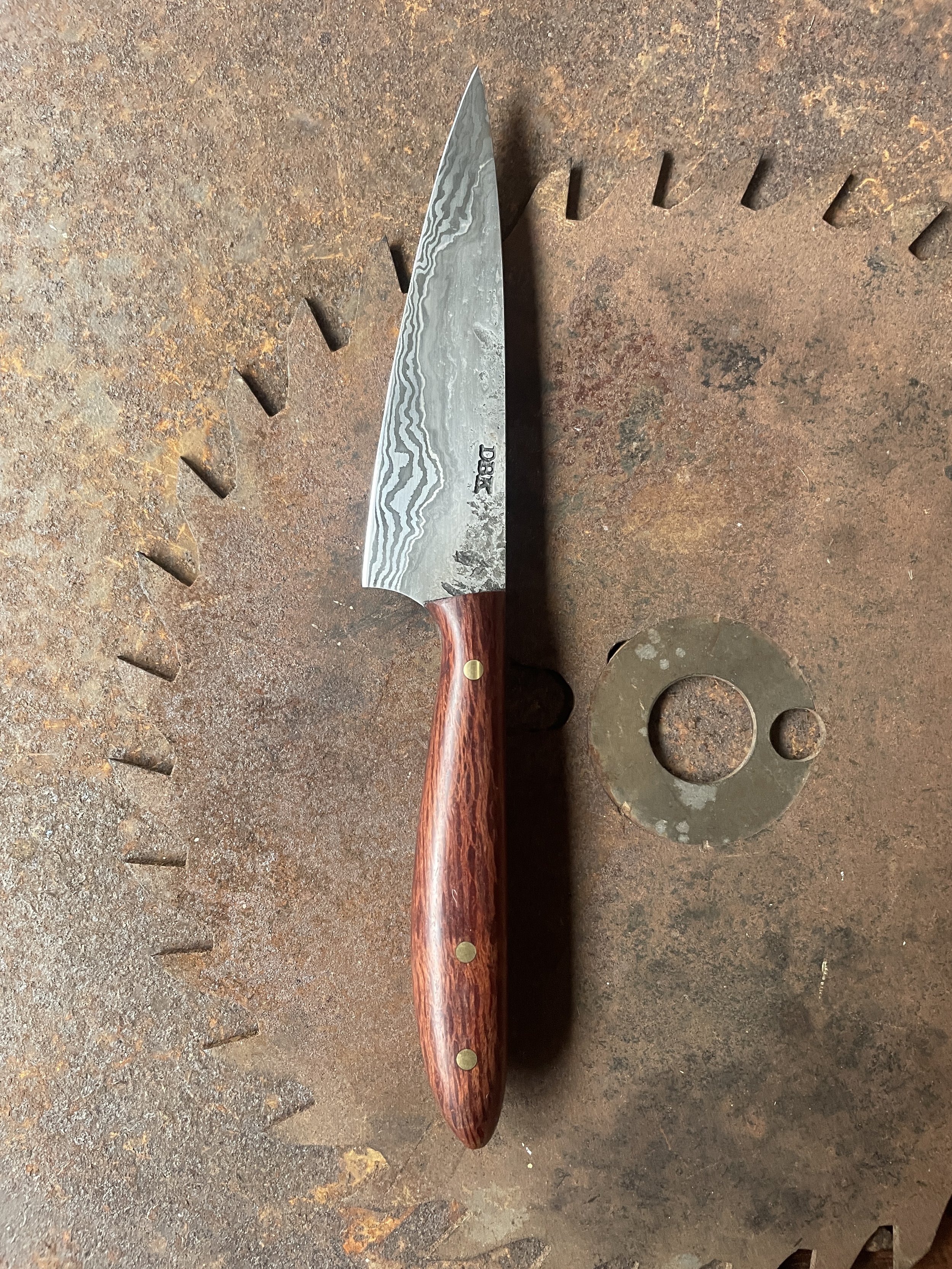 damascus paring knife