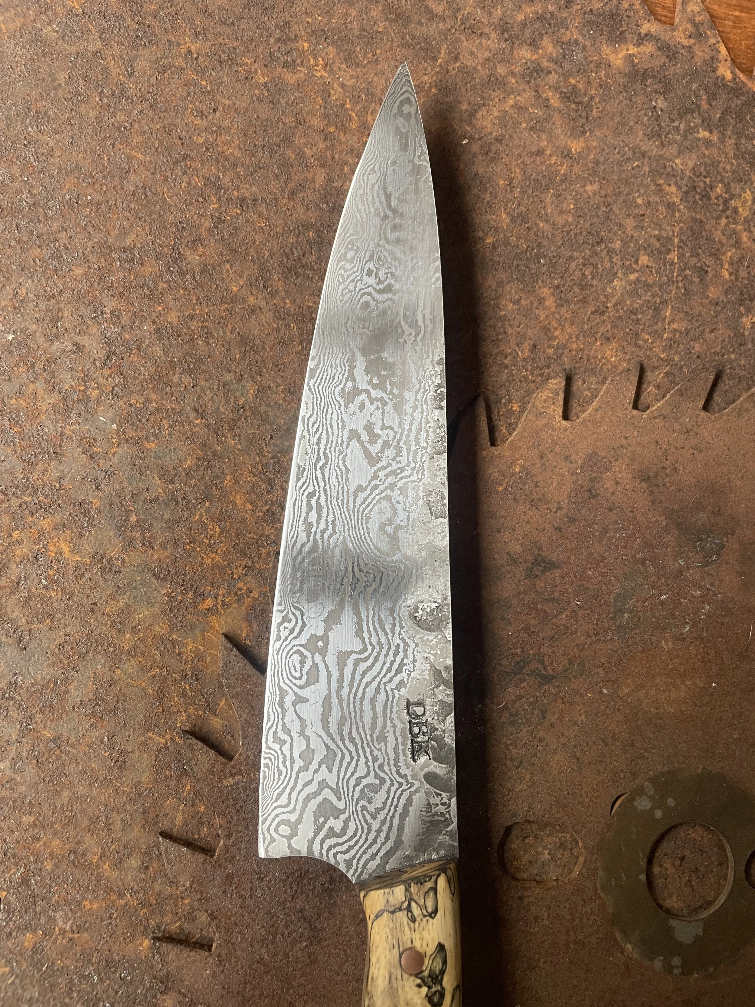 damascus chef knife