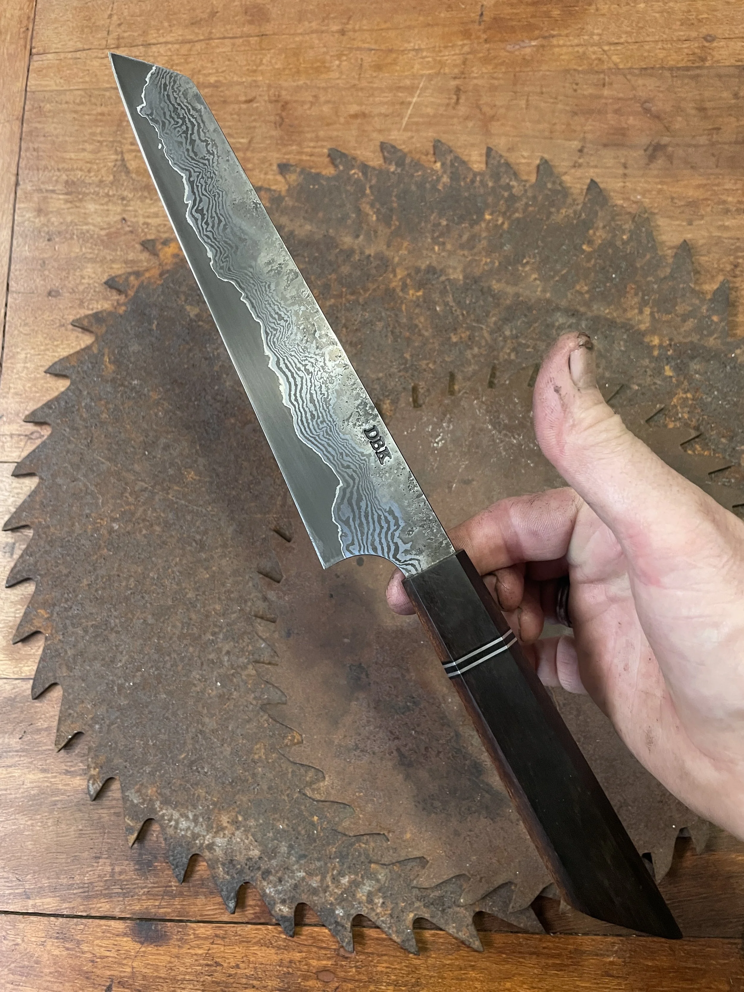 damascus chef knife