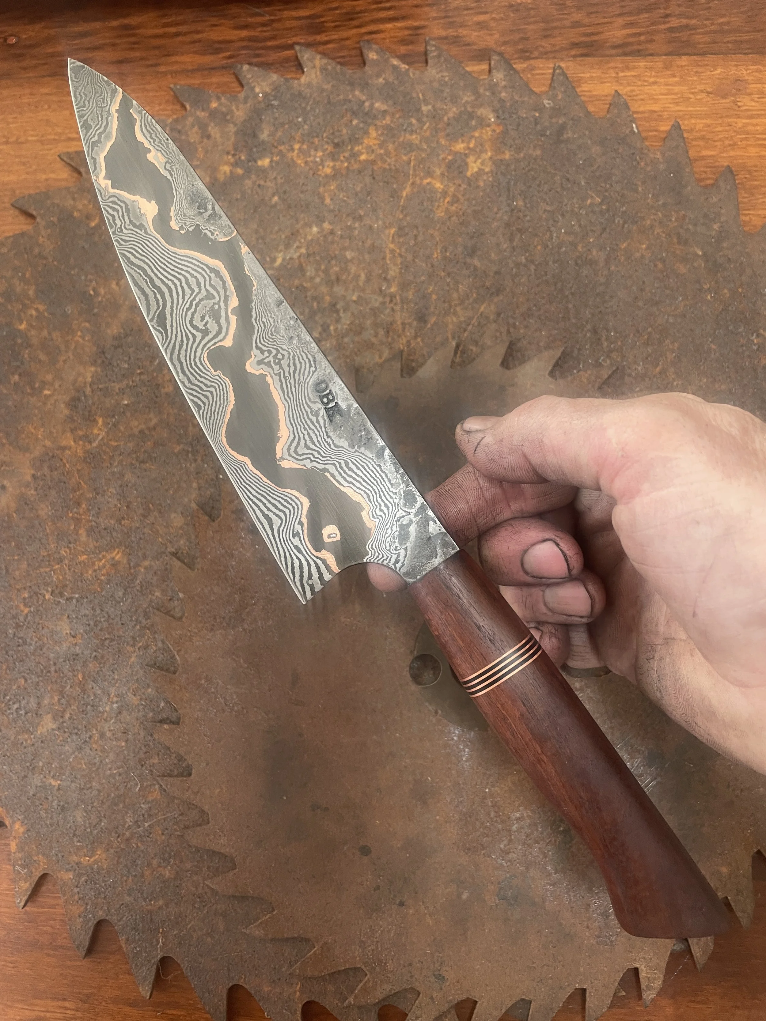 damascus chef knife