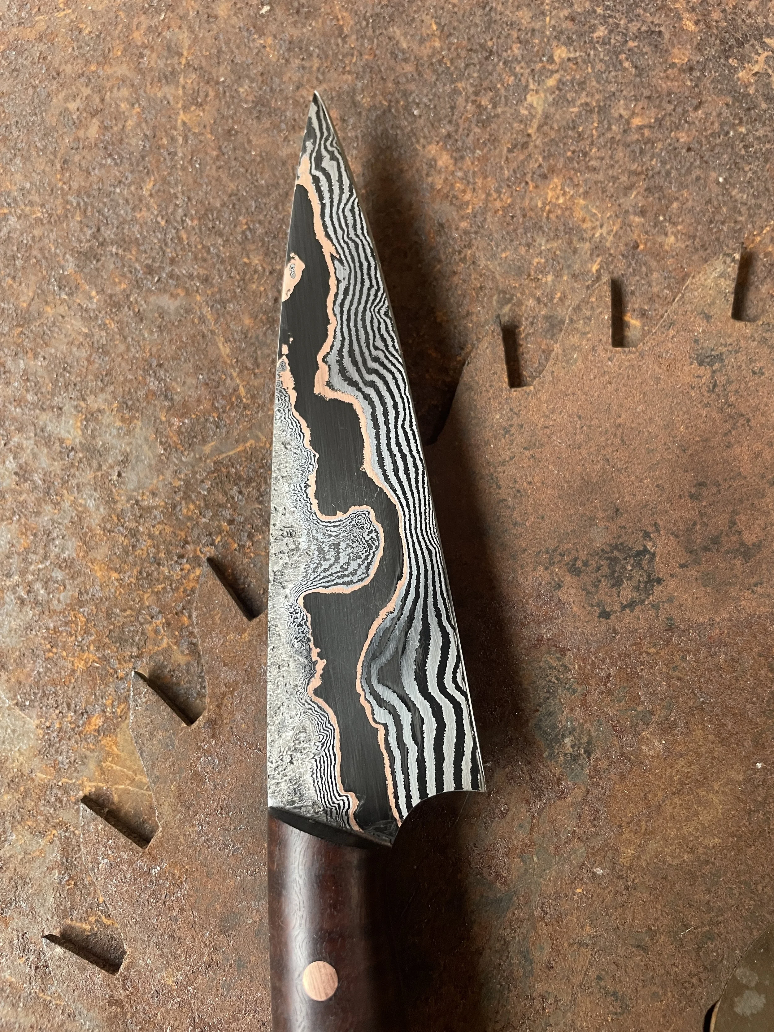 damascus paring knife