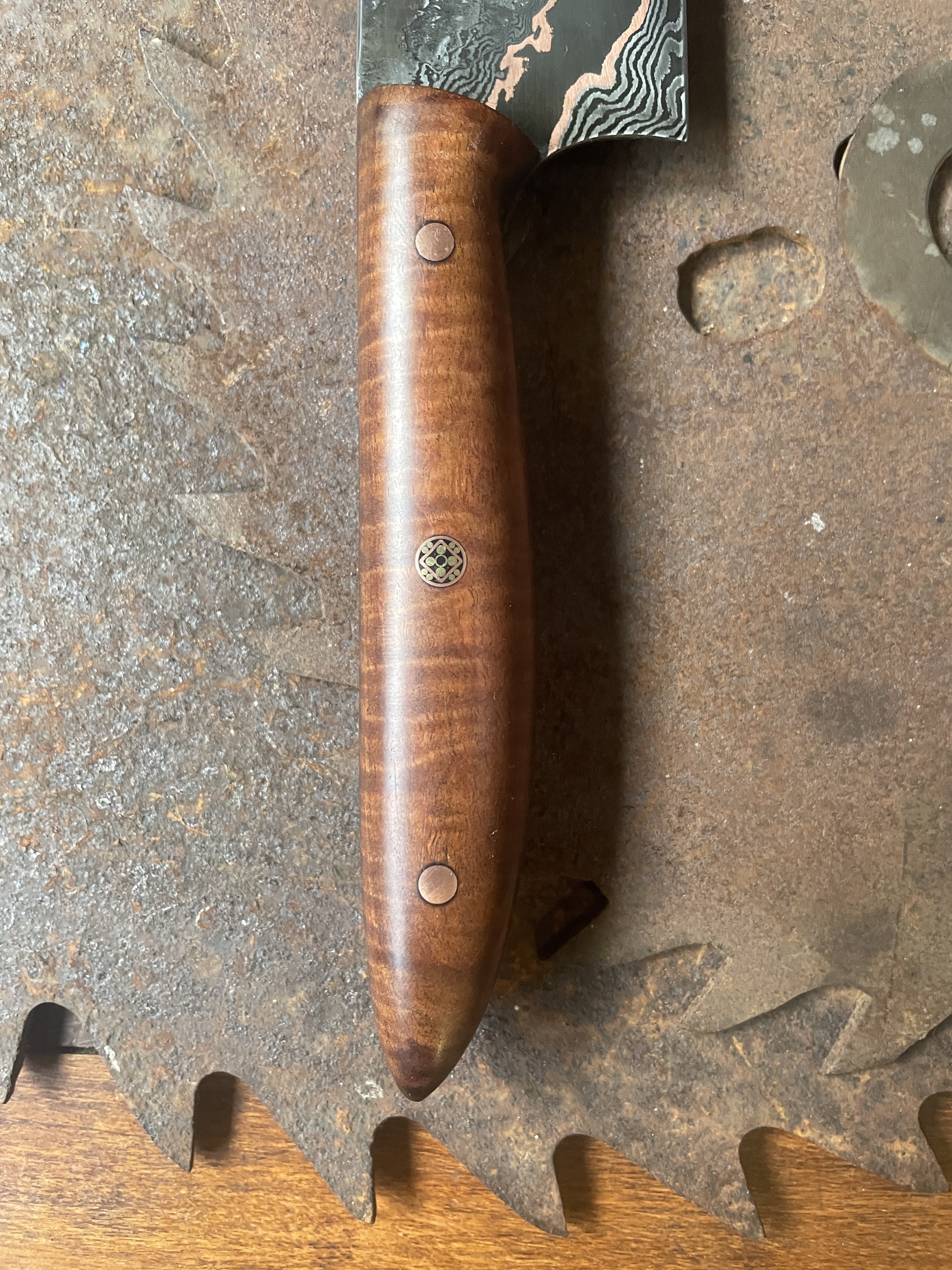 cumai damascus chef Knife