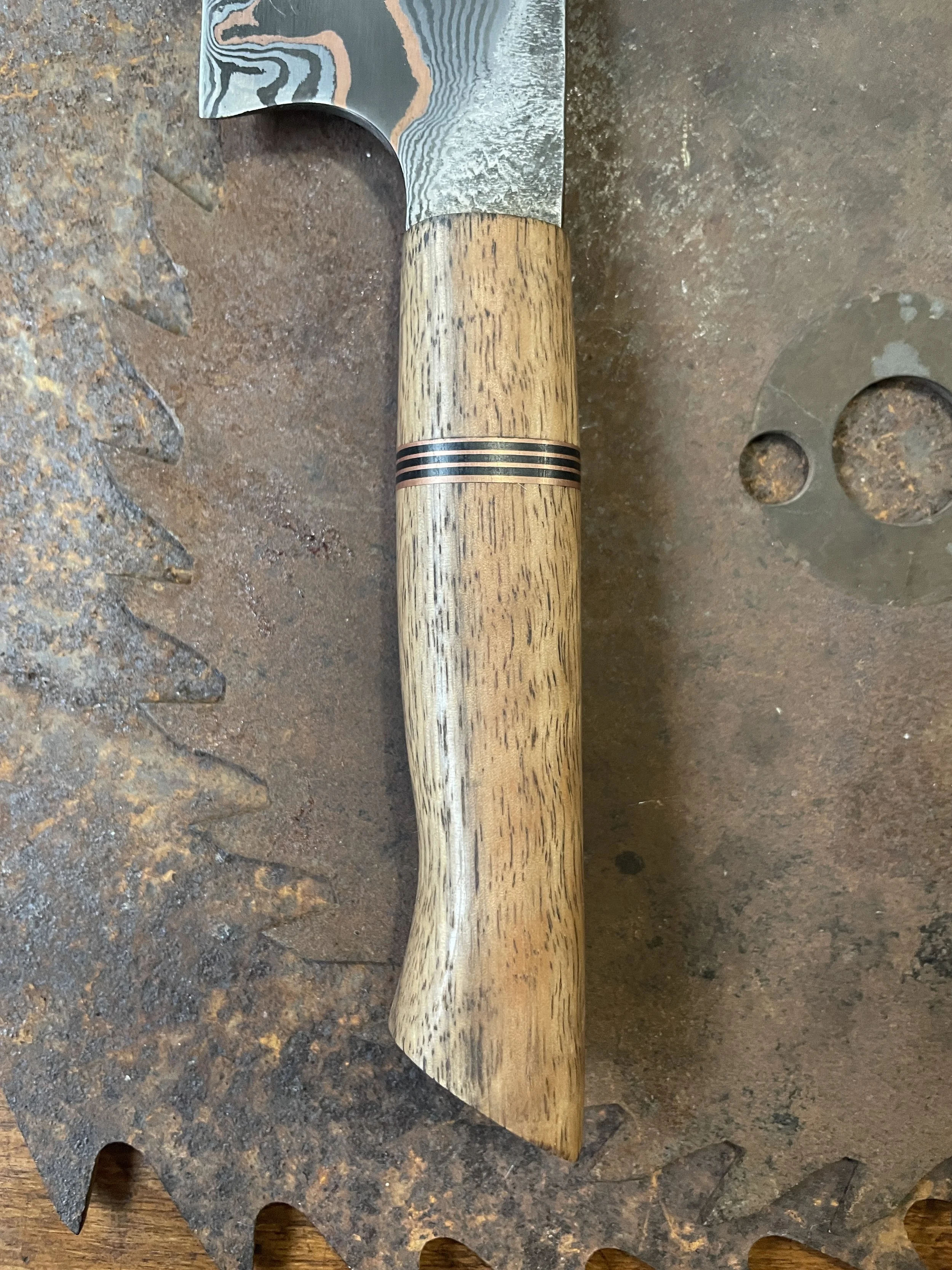cumai damascus chef Knife