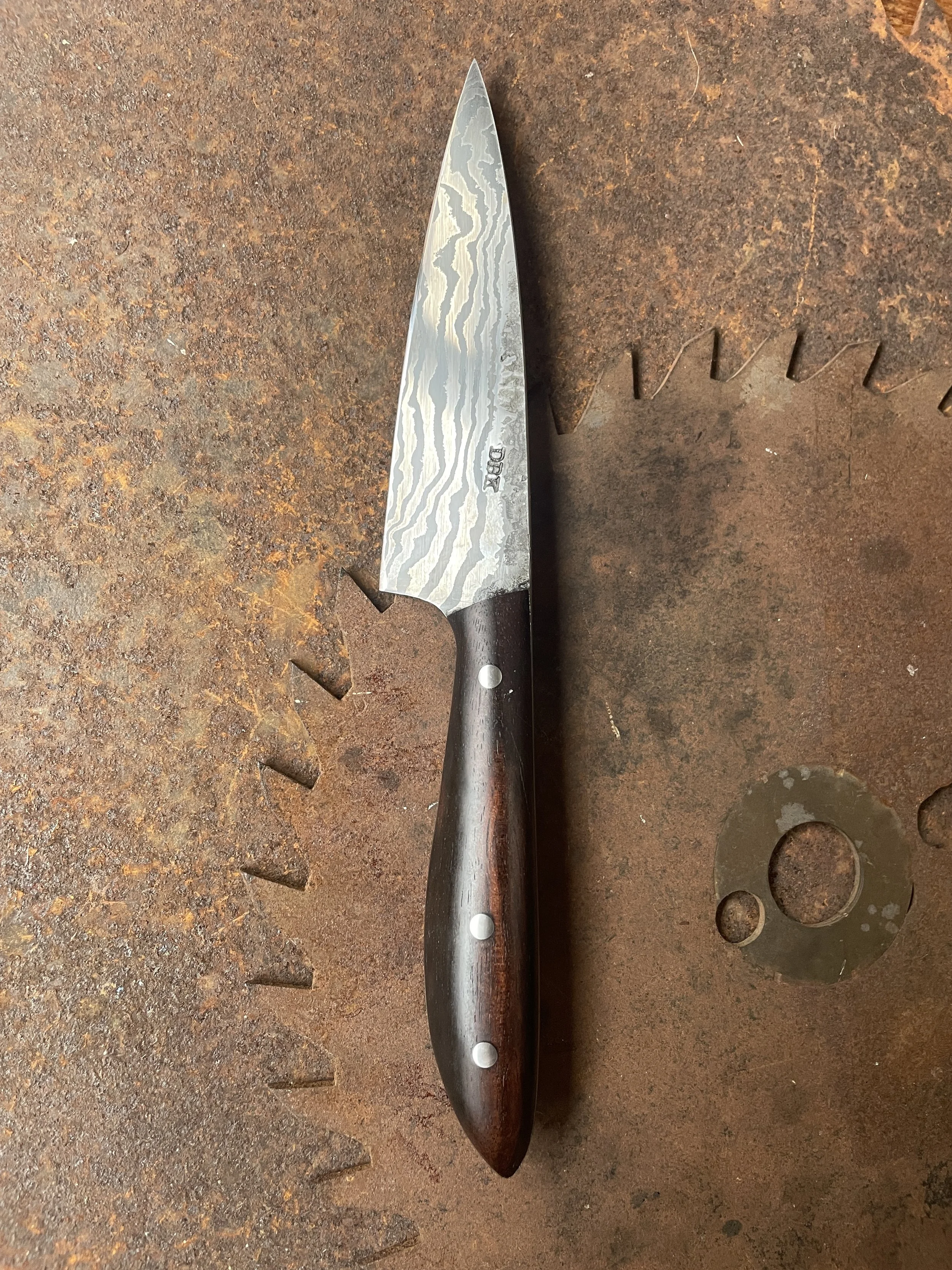 damascus paring knife