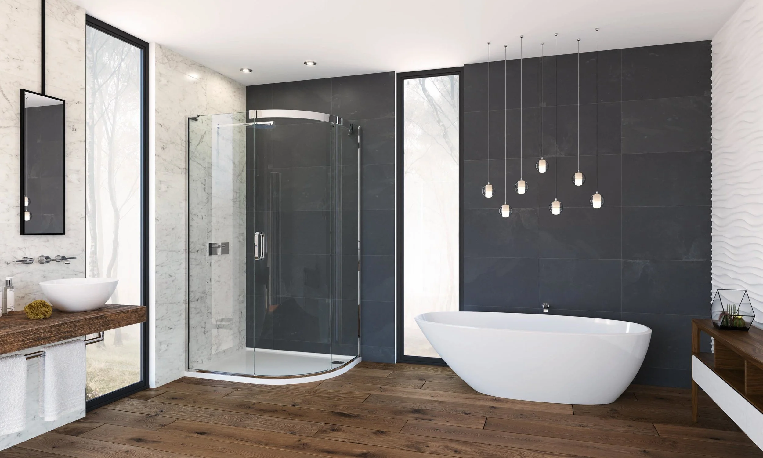 Matki EauZone Plus Curved Corner ECS