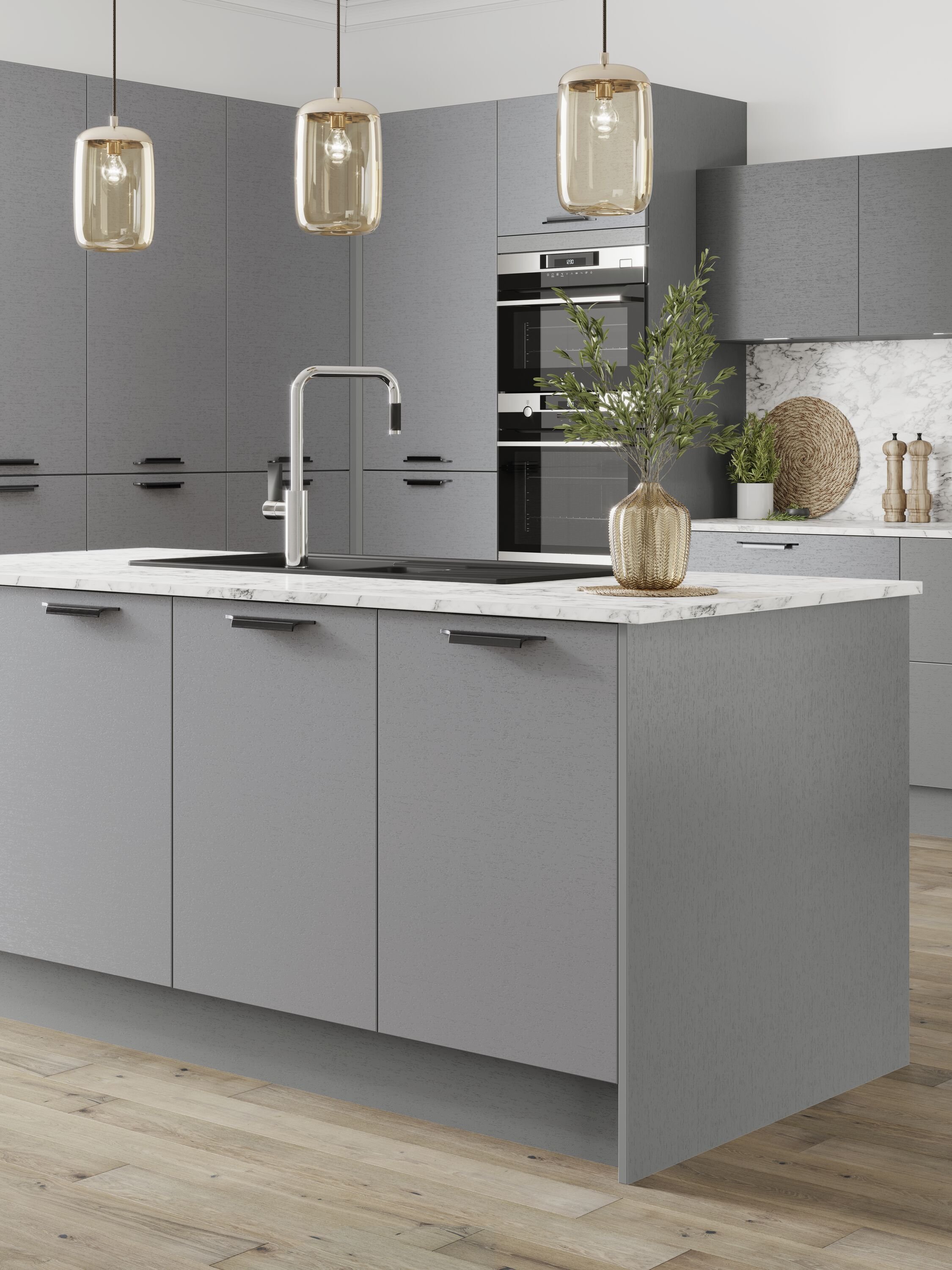 Plaza Cobble Grey