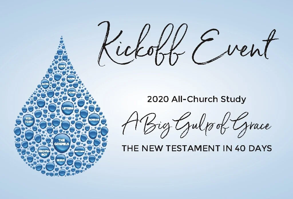 A Big Gulp of Grace Kickoff Event