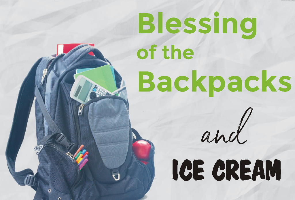 Blessing of the Backpacks