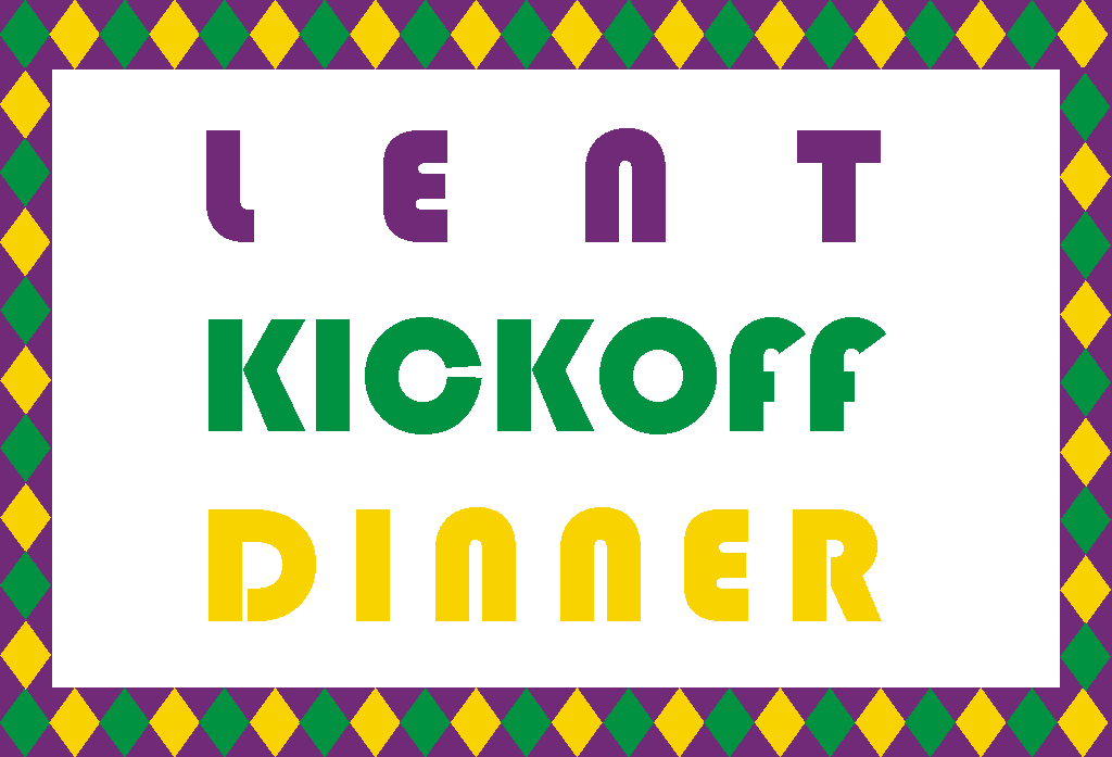 Lent Kickoff Dinner