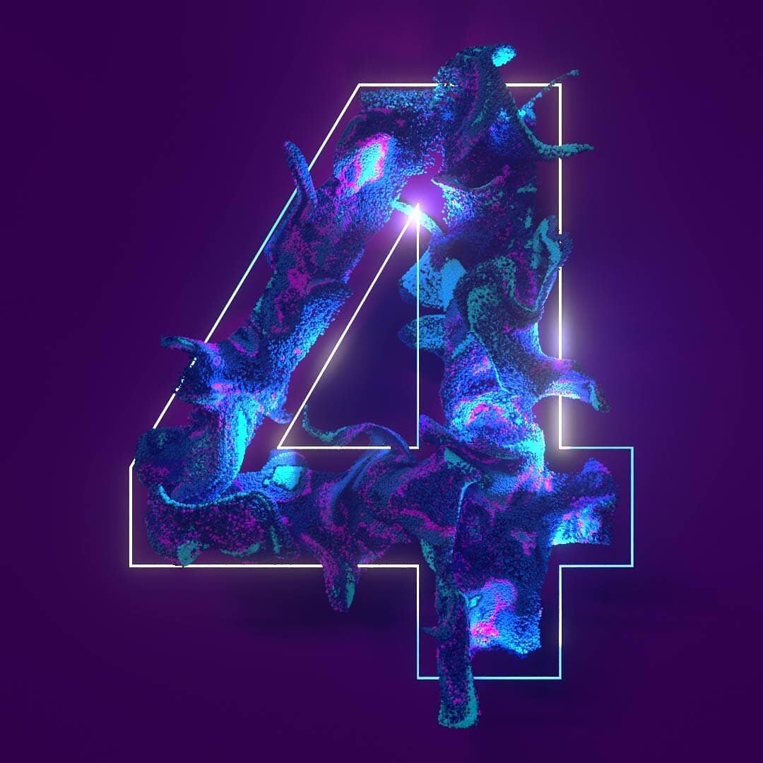 #36daysoftype #36daysoftype_4 #4 @36daysoftype

Experimenting with particle generation, organic forms, colour and balancing them within the futuraPT typeface the 36 Days of Type challenge.&nbsp; 

Rendered&nbsp; at @binyanstudios&nbsp;#futurafont #fu