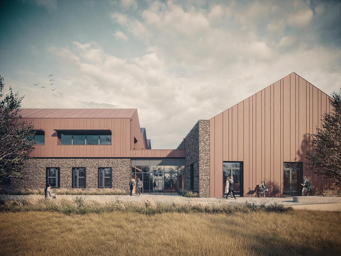 A visual we created of a Passivhaus building for @architypeuk. 

#passivhaus #passivhausdesign #3Dvisual #visualisation #cgi #architecturalvisualisation #energyefficientbuilding #architype