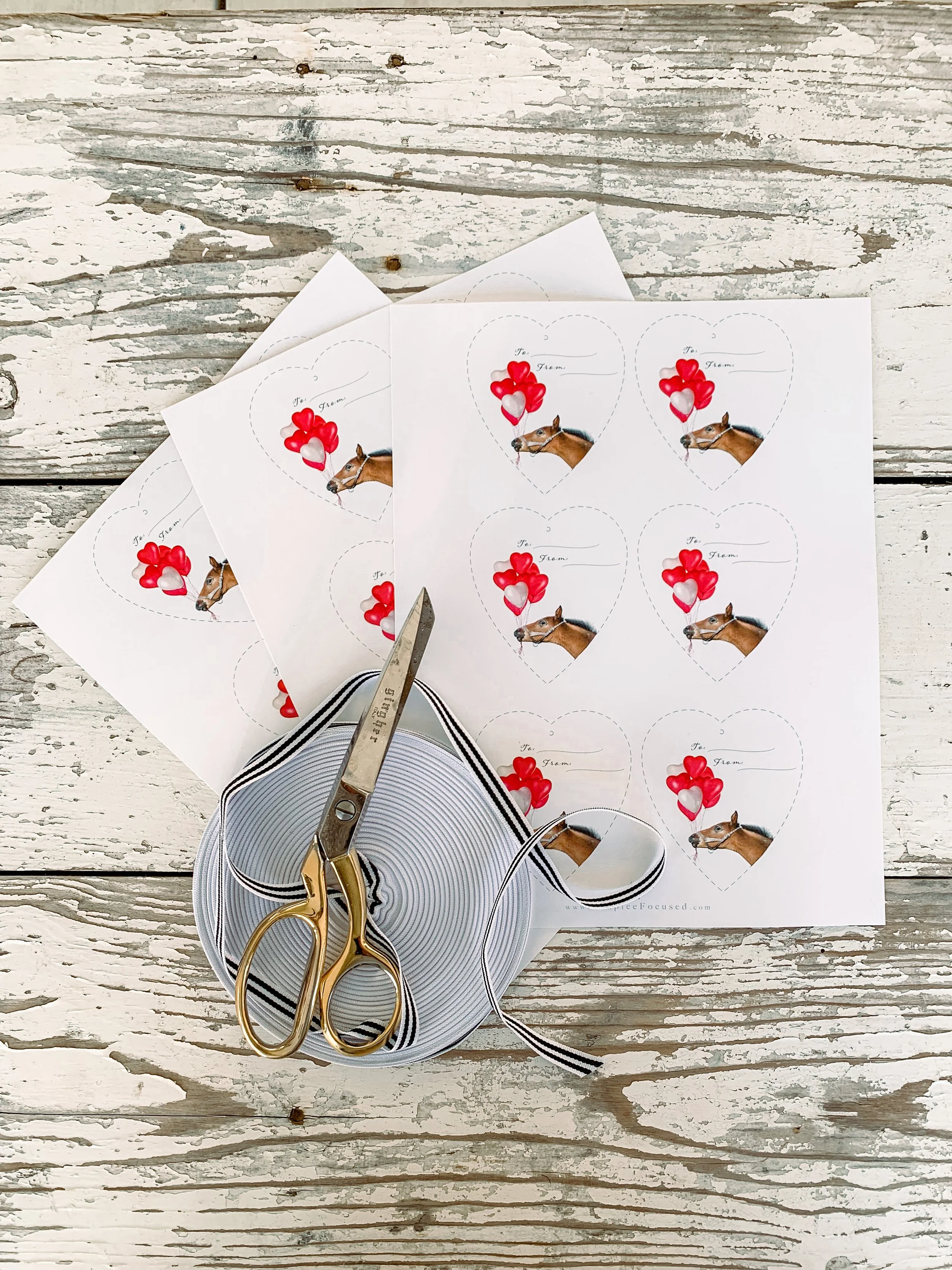 Printable Valentine Gift Tags