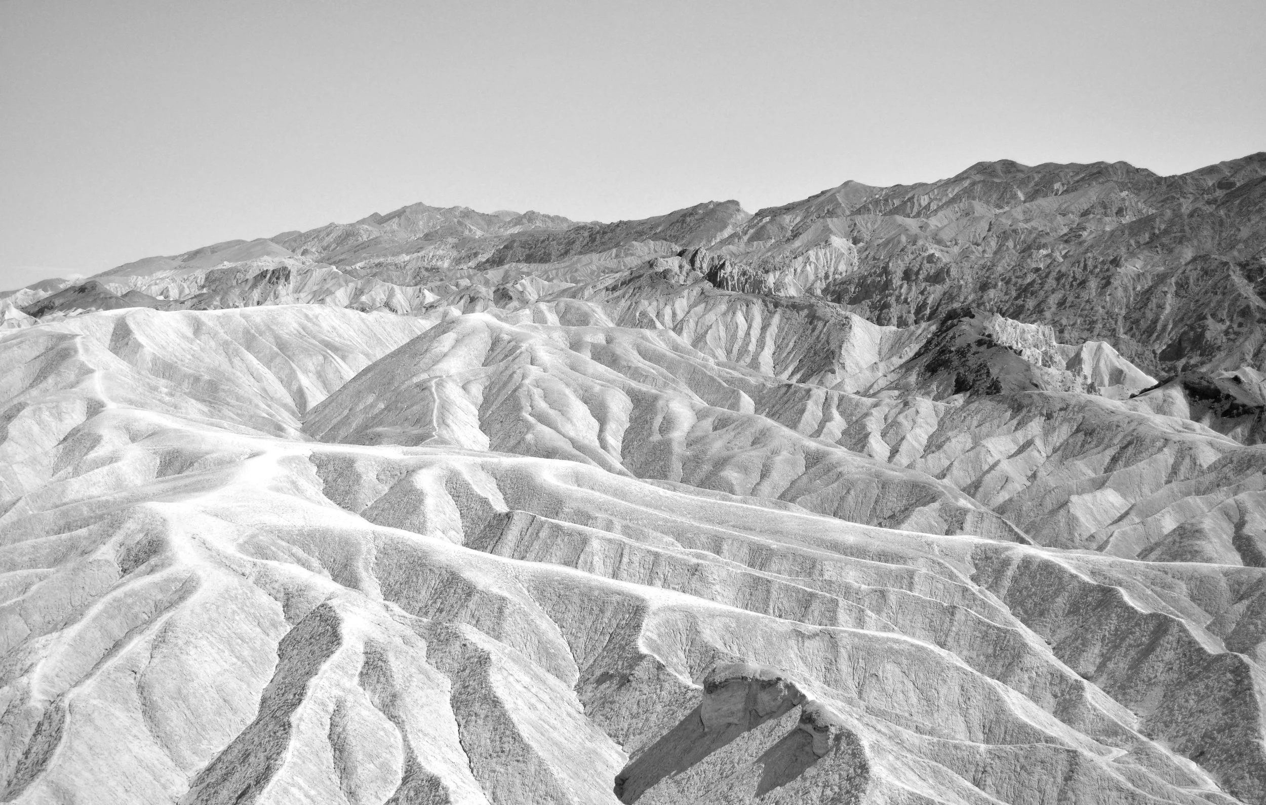 Death Valley in Black &amp; White