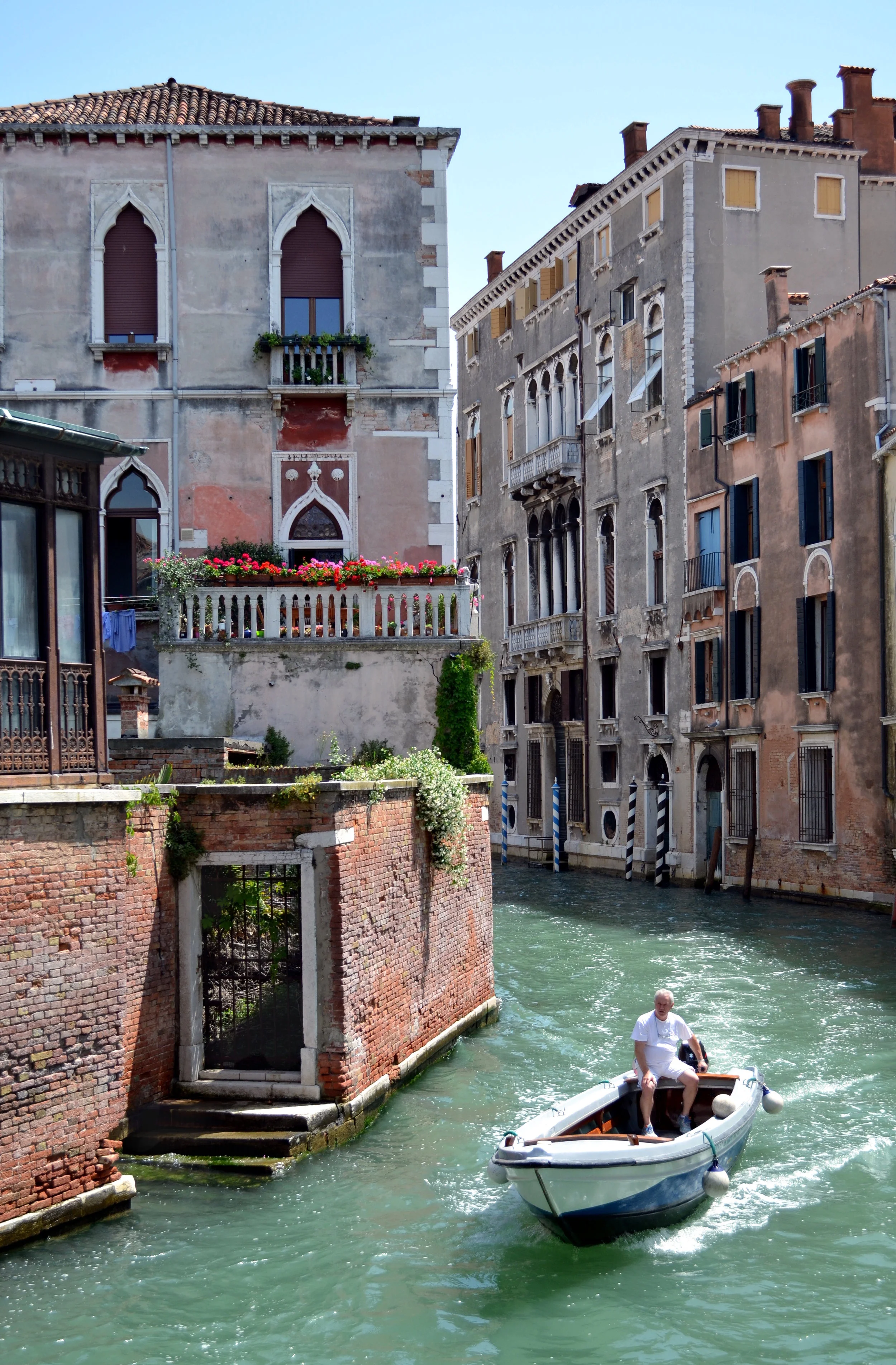 Boat on the Canal, Venice