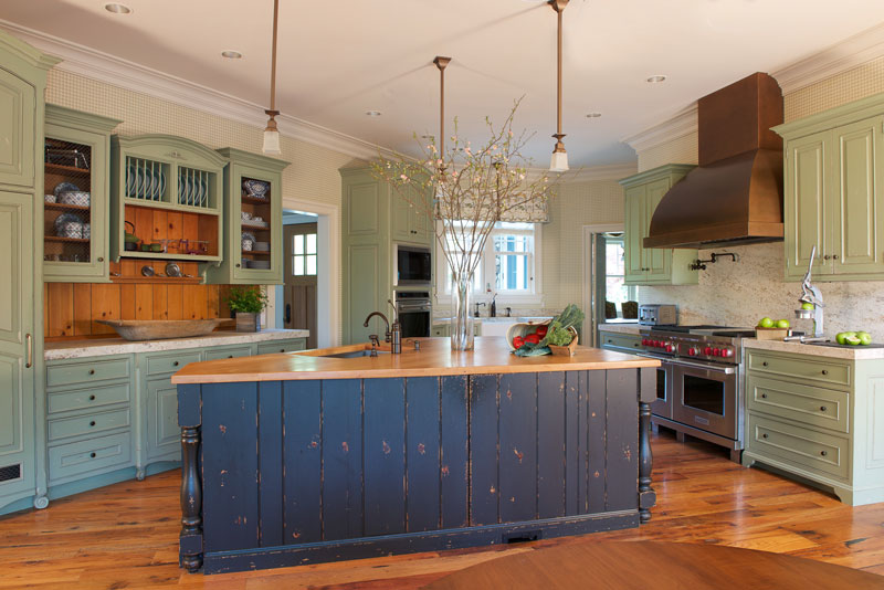 Modern rustic kitchen