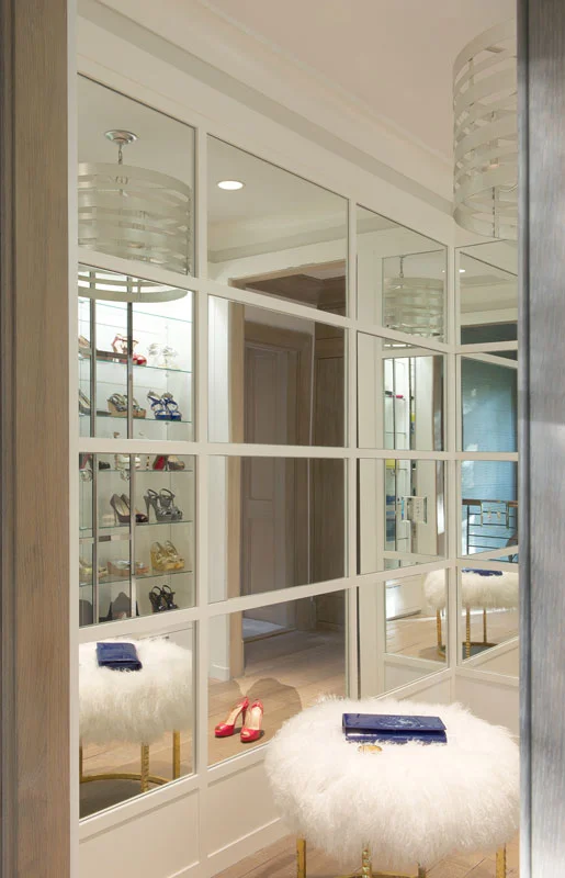 Master dressing area