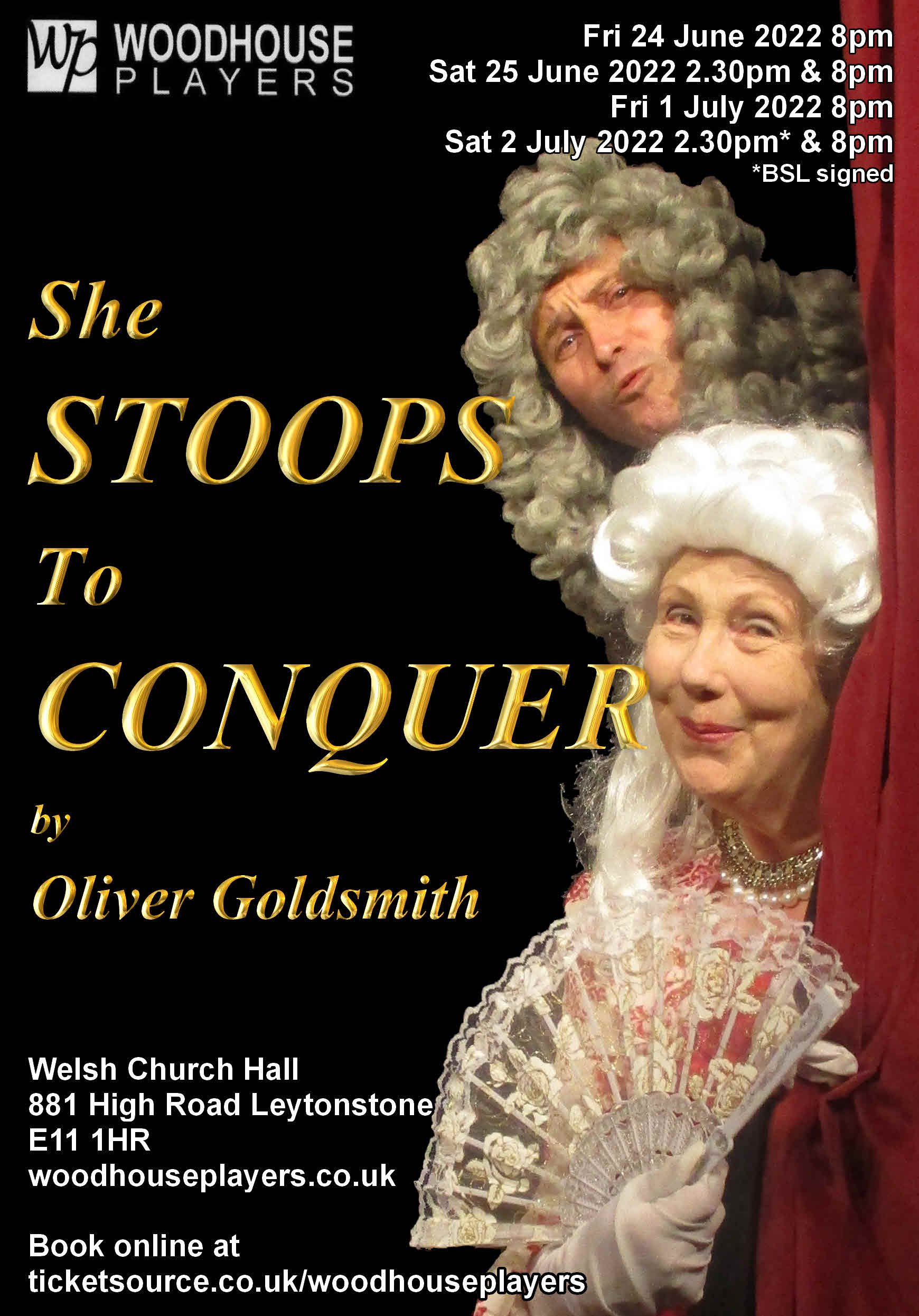 She Stoops To Conquer