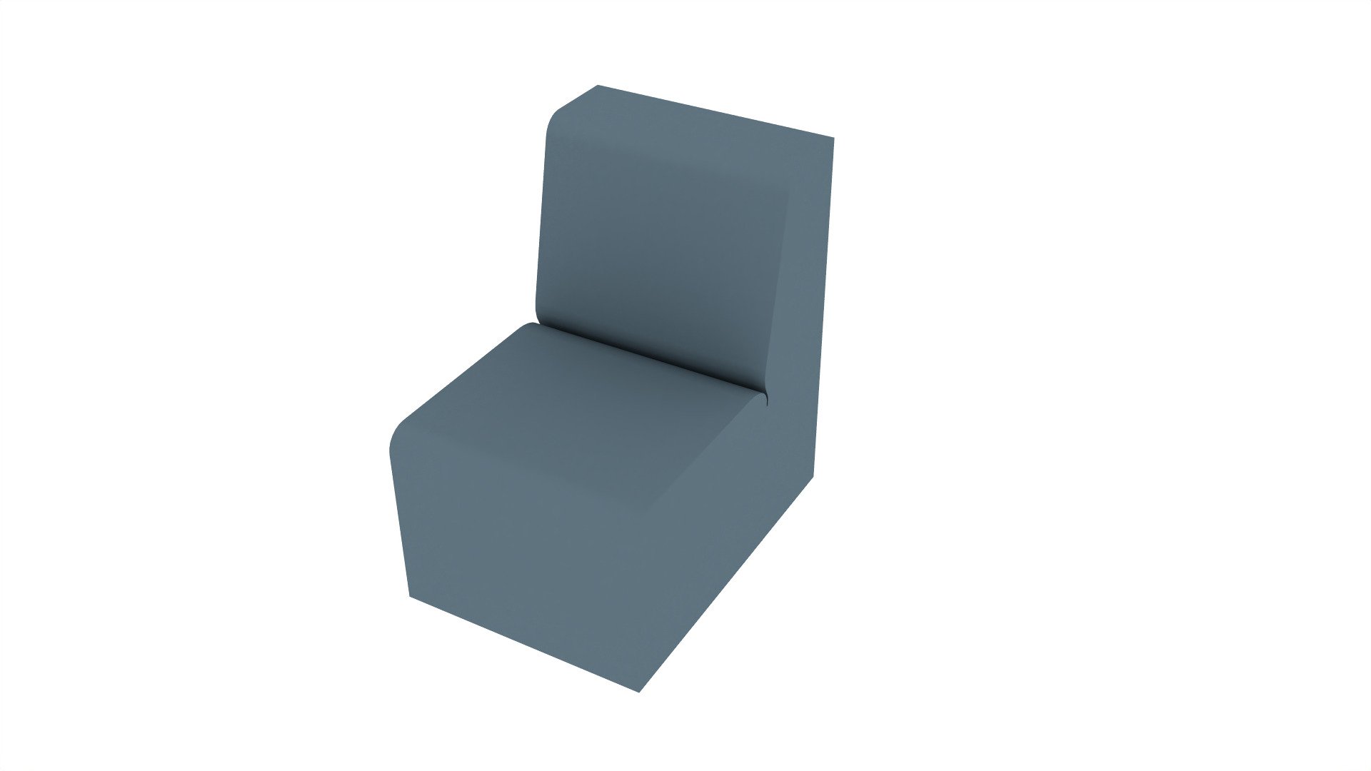 IN STOCK - Fomcore Linear Chair, 18"H