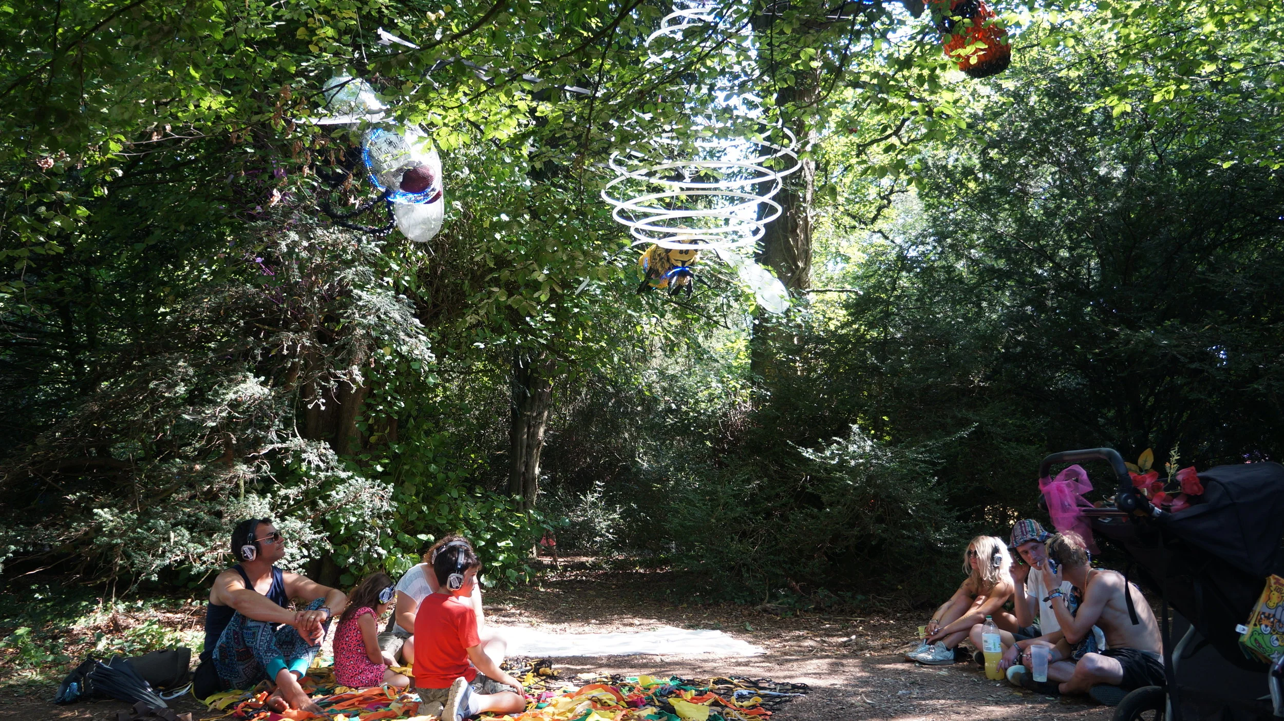 Shambala Festival 2019 - Sustainable Art Projects light installation