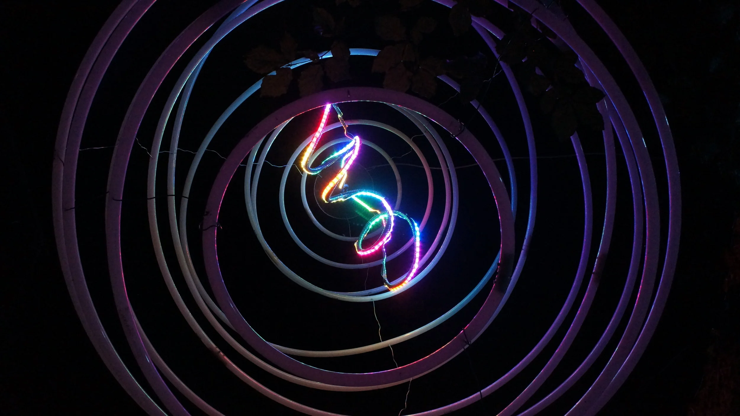 Shambala Festival 2019 - Sustainable Art Projects light installation