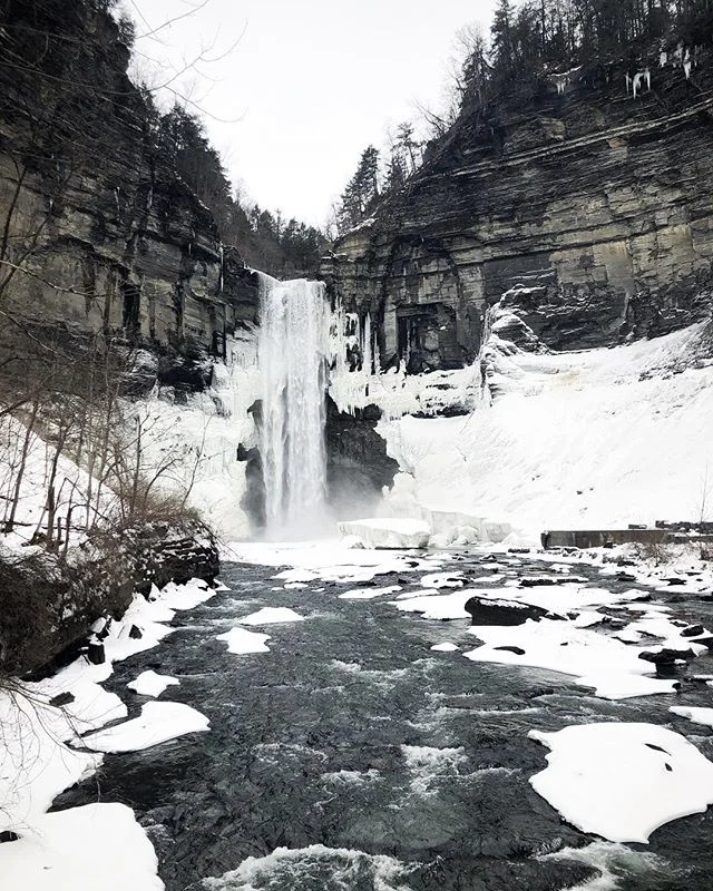 Frozen falls